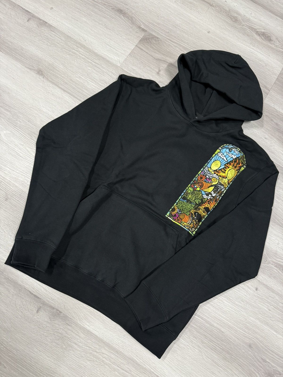 Decides War Who Decides War Black Stained Glass Hoodie T-Shirts, Sweatshirt | PodTeesHub.com