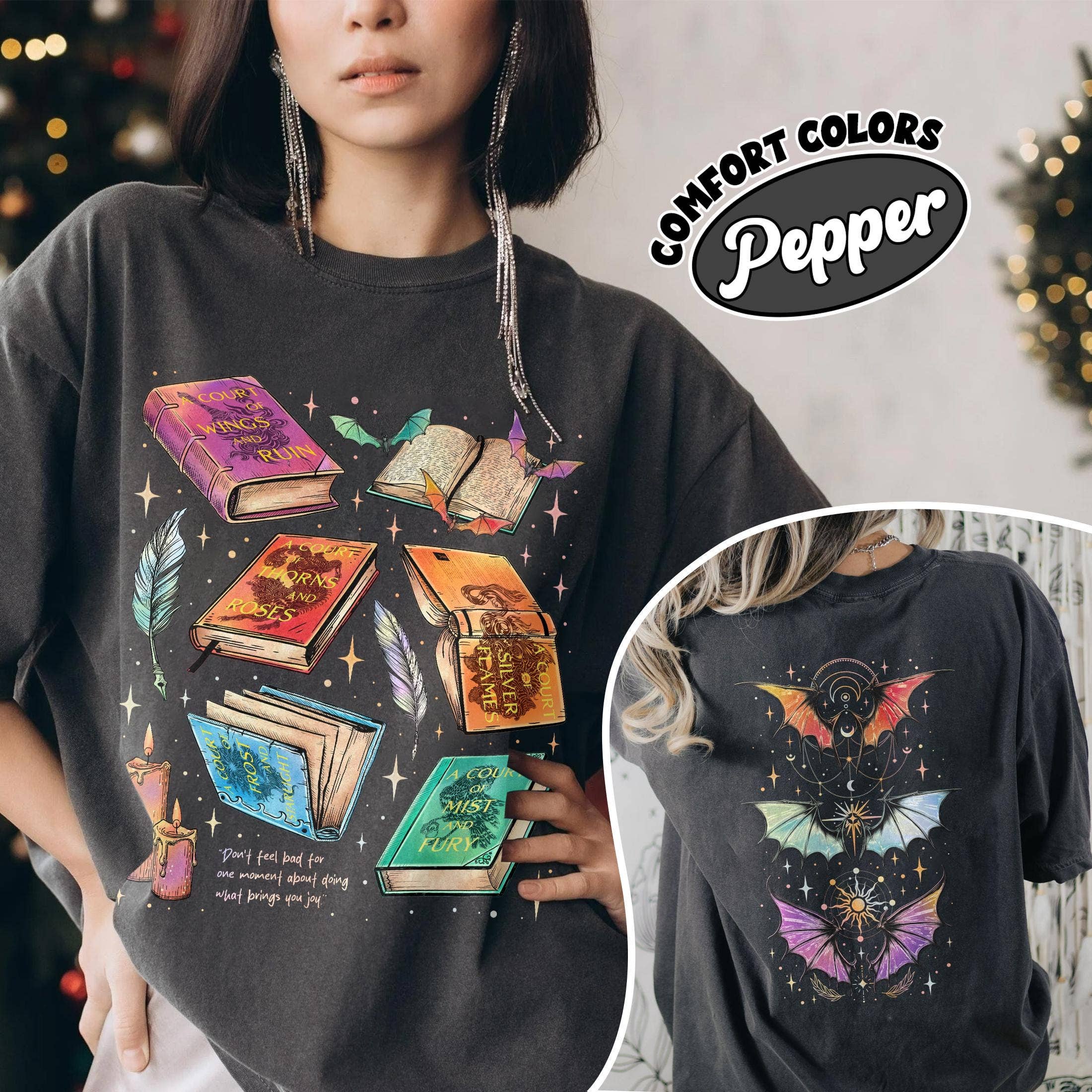 Acotar Fan Comfort Colors Shirt - Velaris Book Lover Tee Hoodie, Sweatshirt | PodTeesHub.com