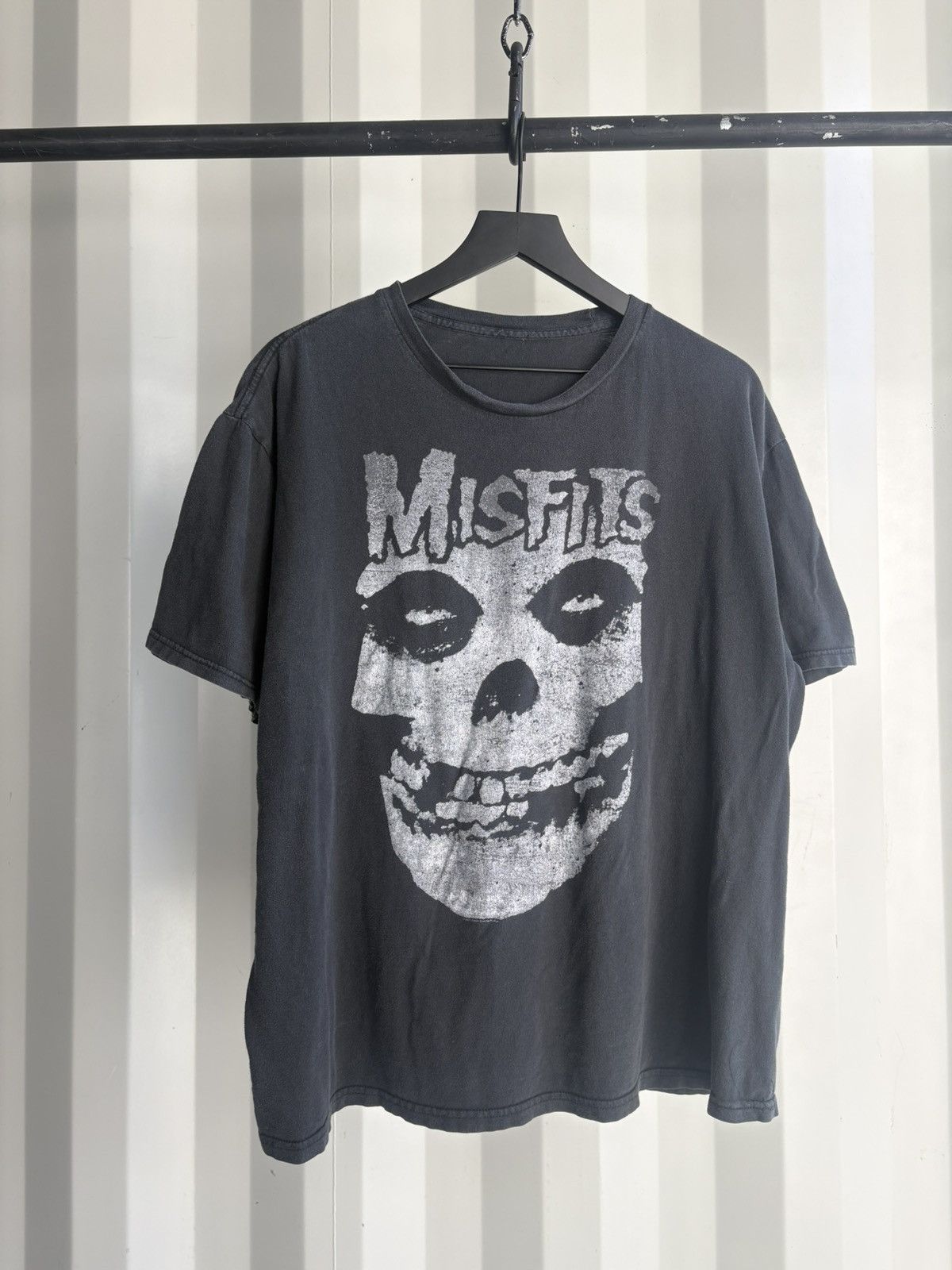 Band Tees Thrashed Misfits 2015 Faded Distressed Shirt Grunge Band Hoodie, Sweatshirt | PodTeesHub.com