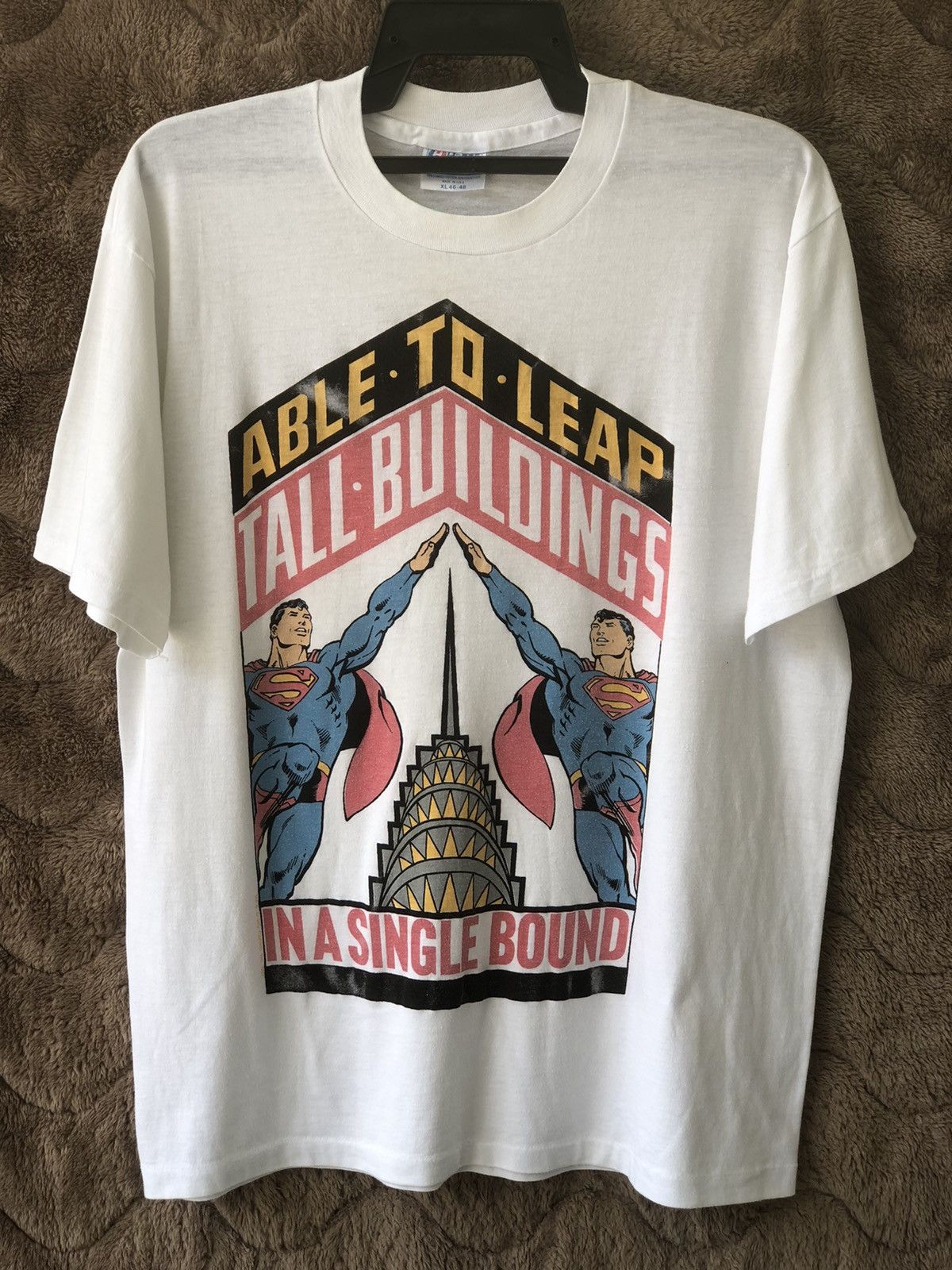 Vintage 80s Superman Tee Hoodie, Sweatshirt | PodTeesHub.com