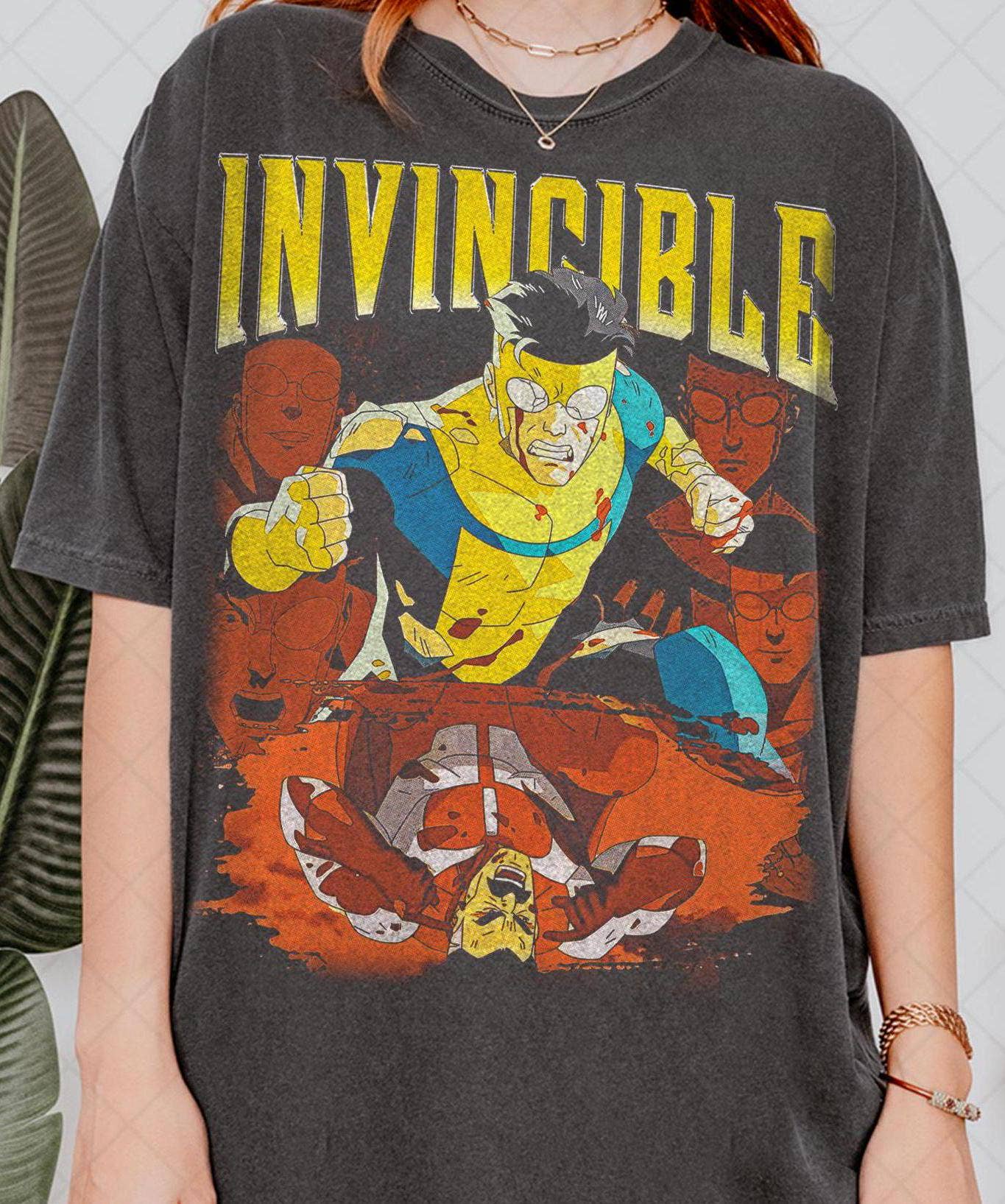 Invincible Mark Superhero Comic Book Fan Tee T-Shirt Hoodie, Sweatshirt | PodTeesHub.com