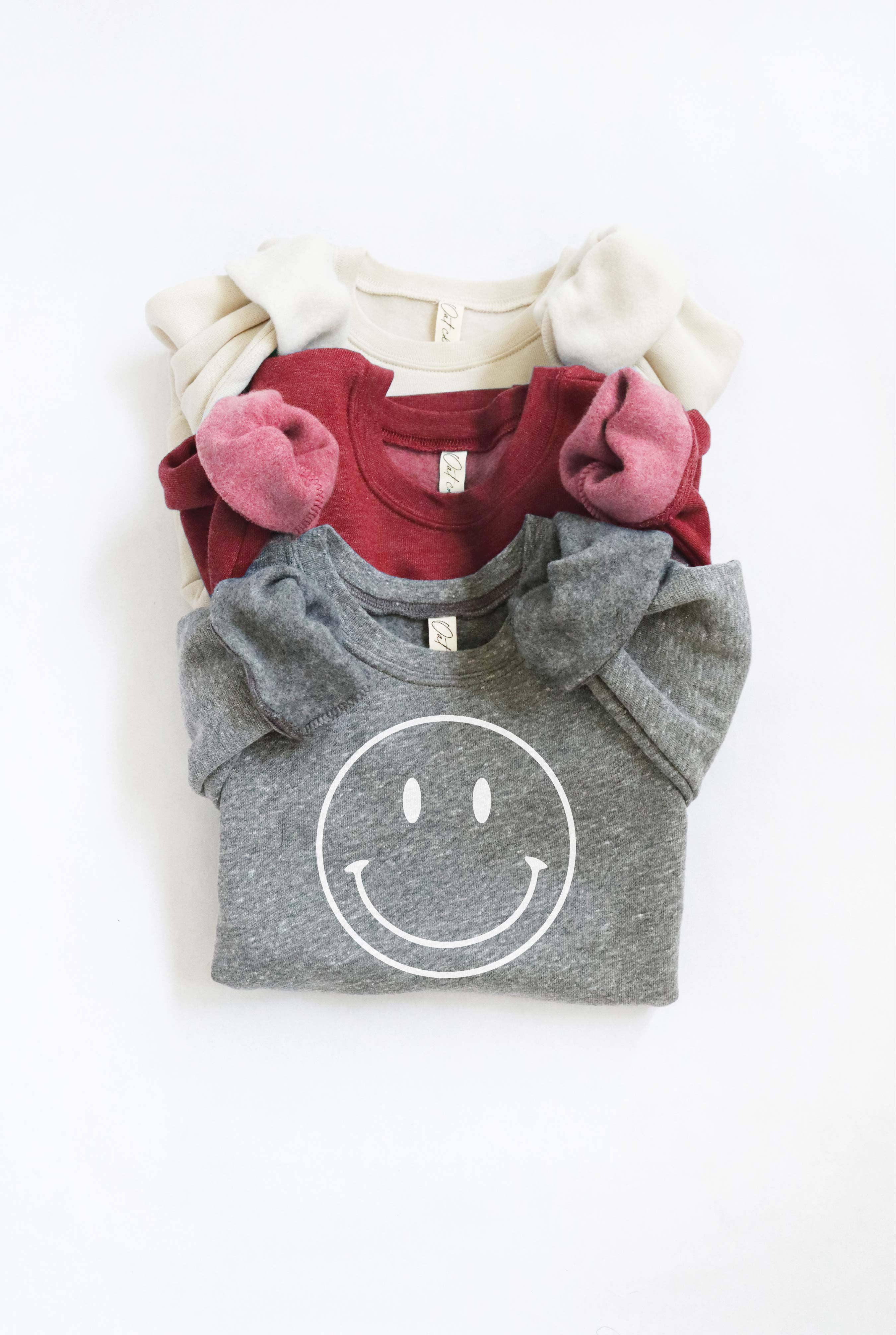 Smiley Face Toddler Unisex Graphic Sweatshirt T-Shirts, Hoodie | PodTeesHub.com