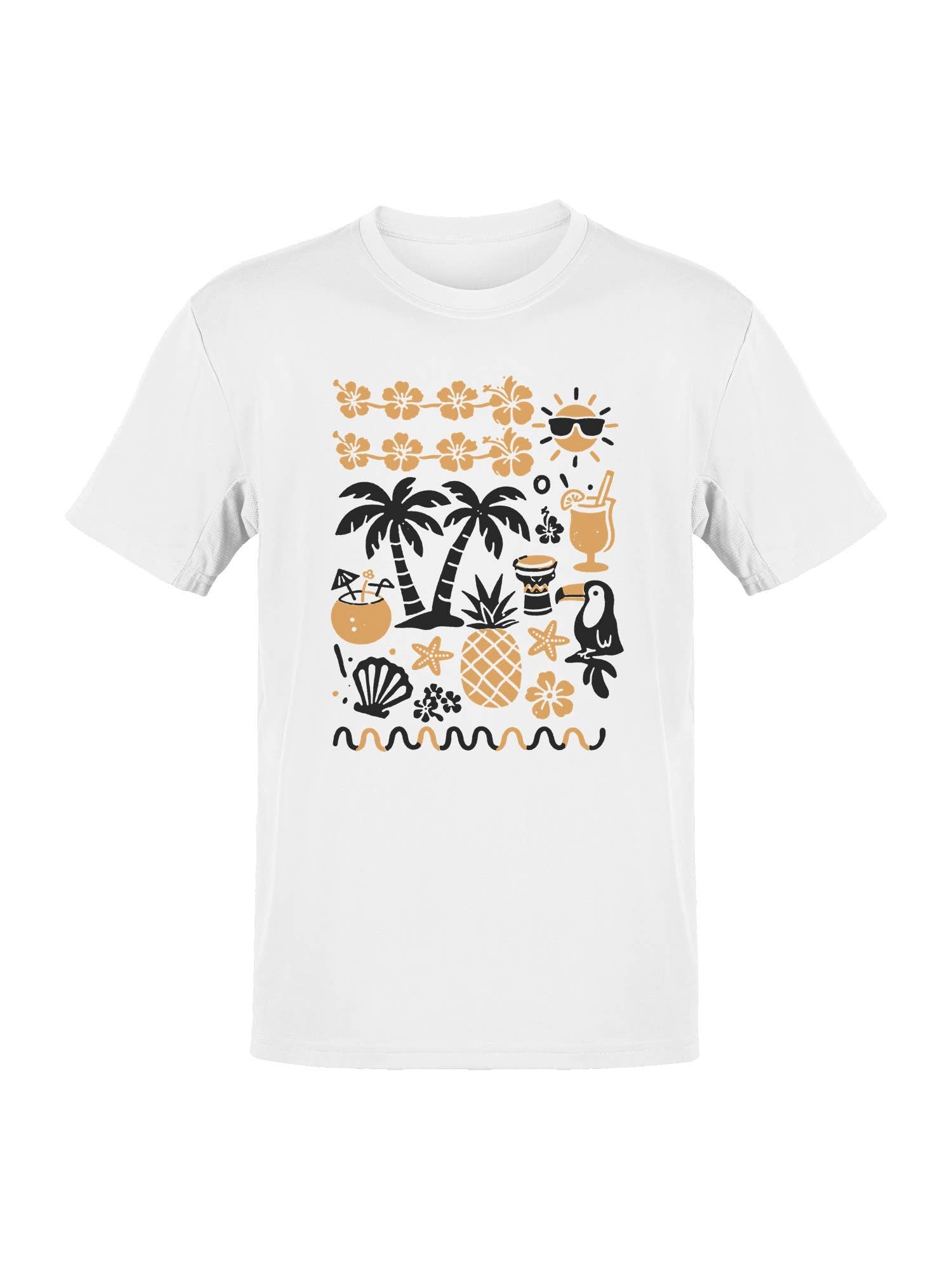 Tropical Vibes: Hawaii Paradise Men's T-Shirt Hoodie, Sweatshirt | PodTeesHub.com