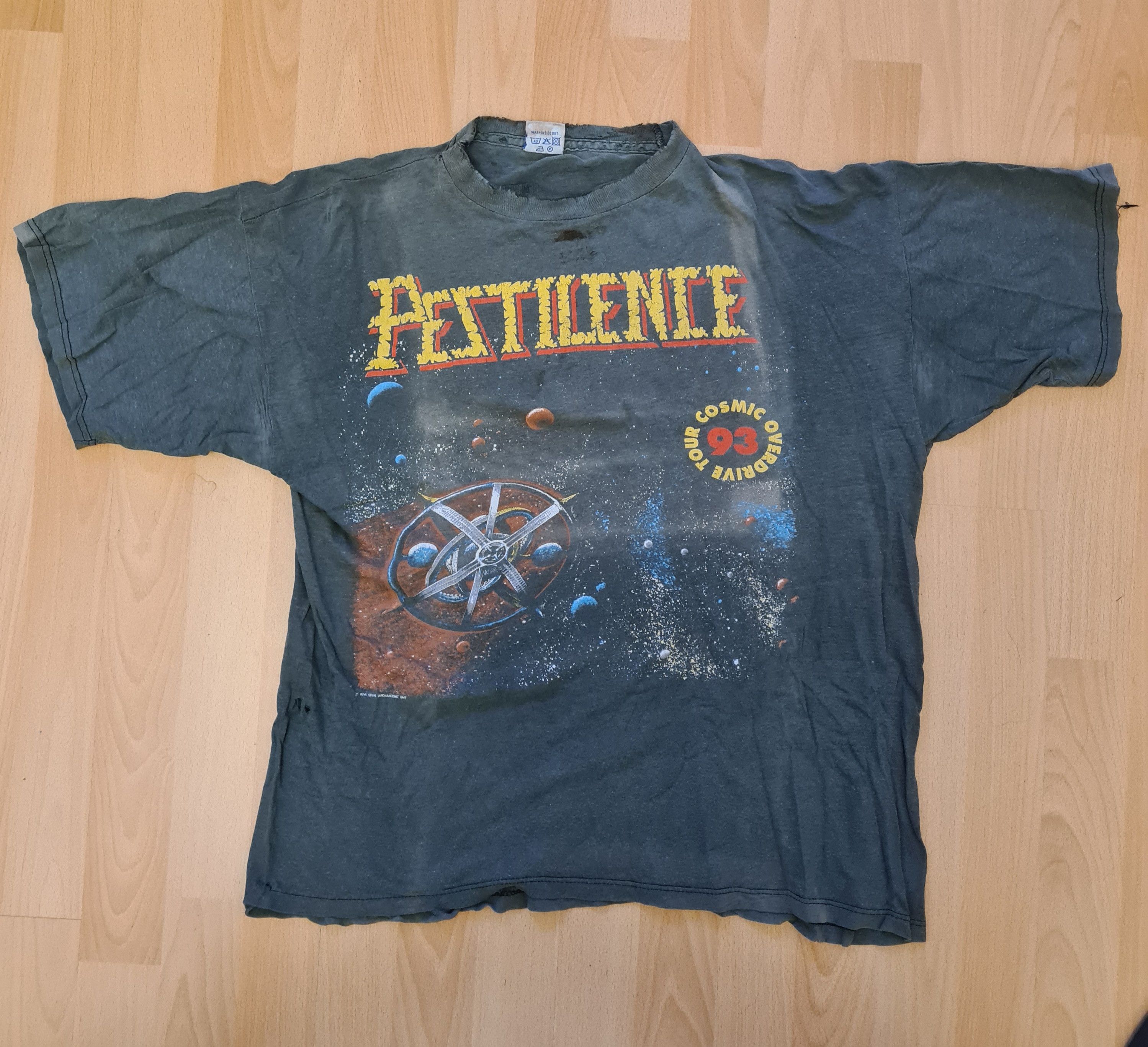 Band Tees Pestilence Cosmic Overdrive Shirt Bolt Thrower Carcass Hoodie, Sweatshirt | PodTeesHub.com