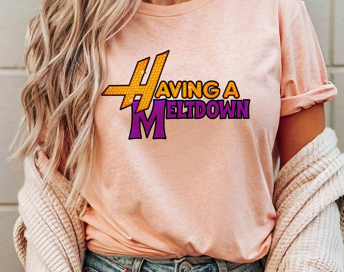 Having A Meltdown Funny Hannah Montana Parody T-Shirt Hoodie, Sweatshirt | PodTeesHub.com