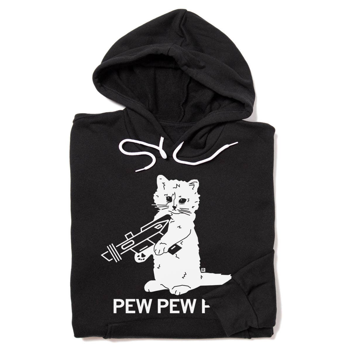 Pew Pew Pew Pullover Hoodie T-Shirts, Sweatshirt | PodTeesHub.com