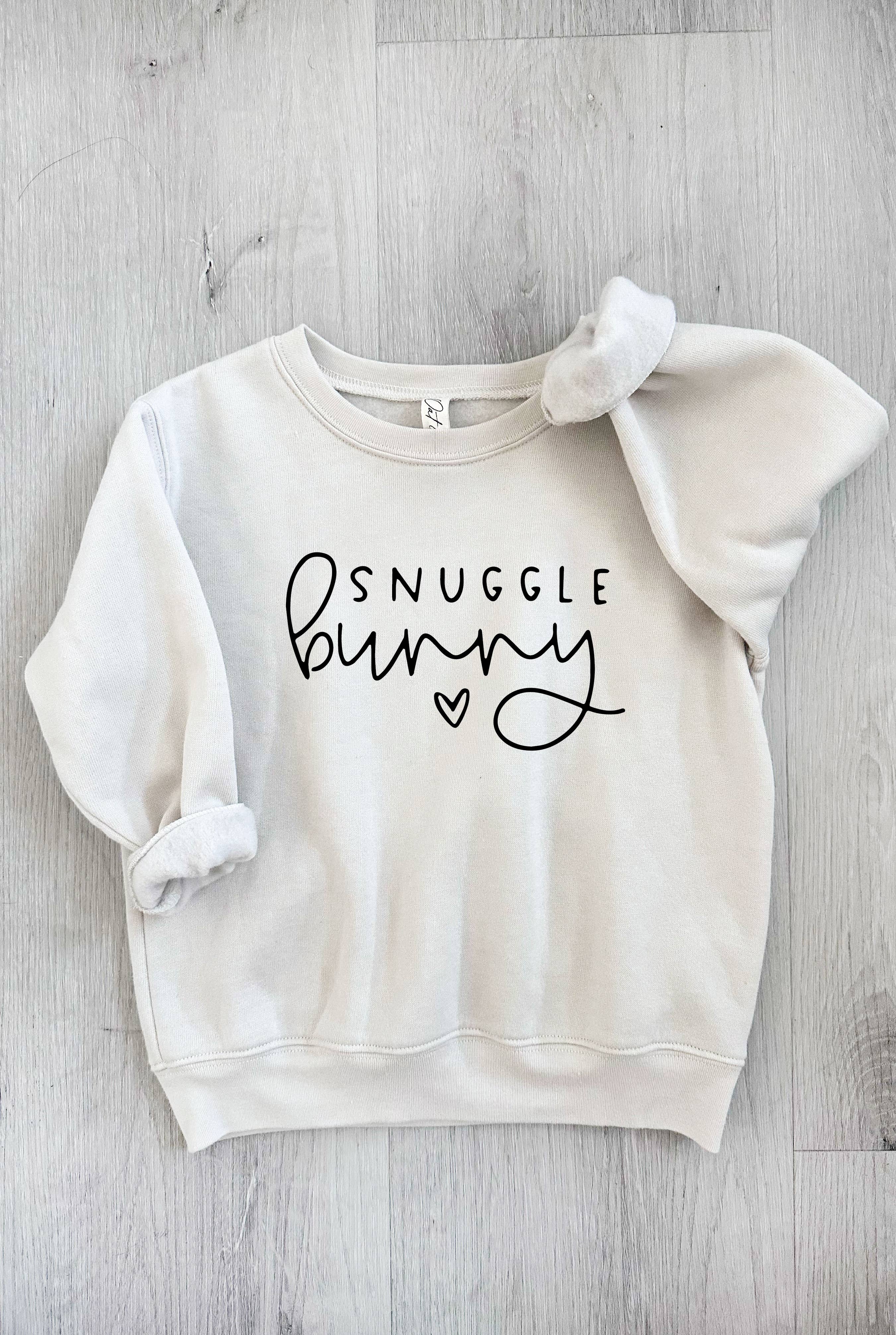 Snuggle Bunny Toddler Graphic Sweatshirt T-Shirts, Hoodie | PodTeesHub.com