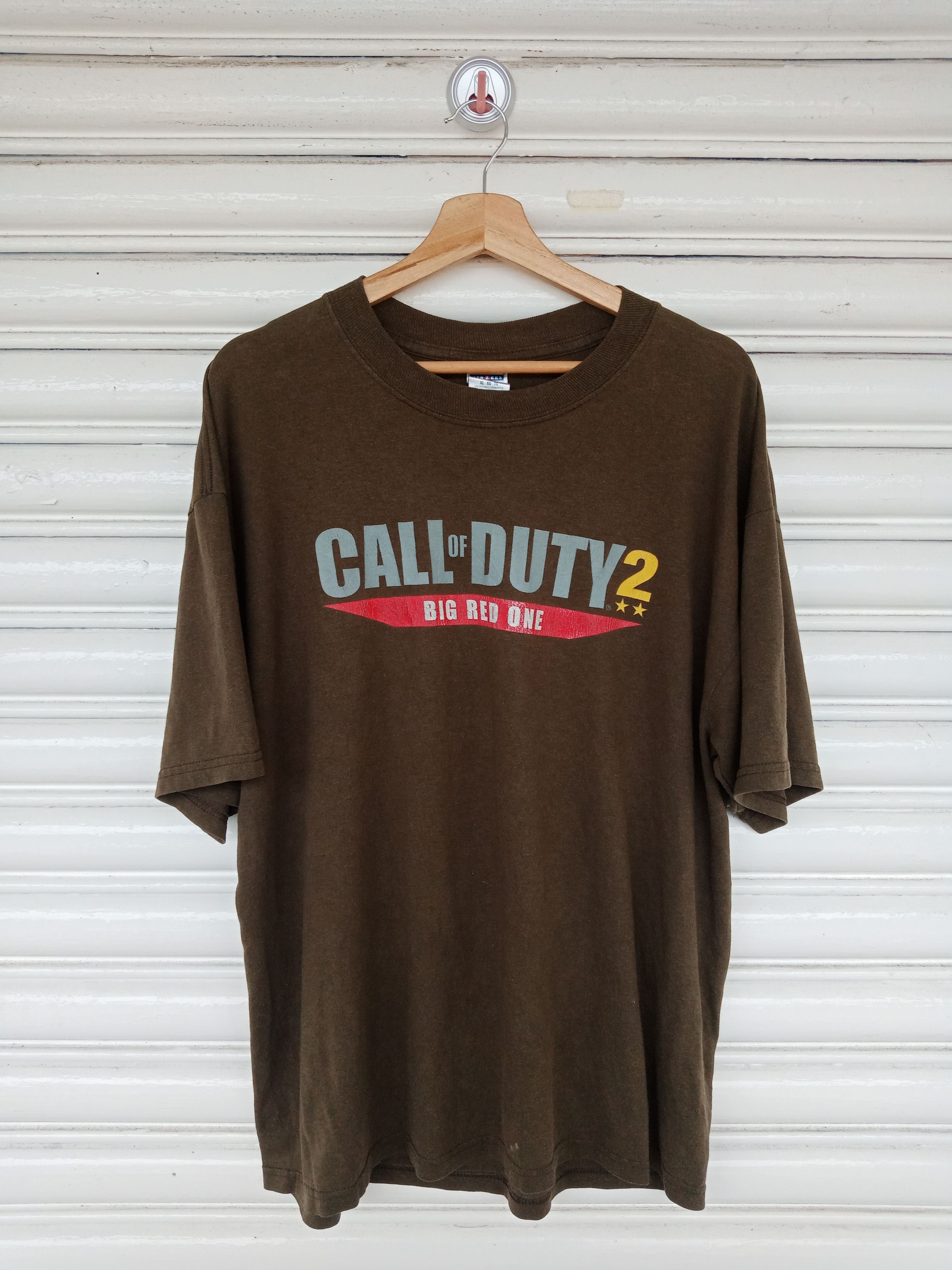 Playstation X Vintage Call Duty 2 Big Red One T-Shirts, Hoodie, Sweatshirt