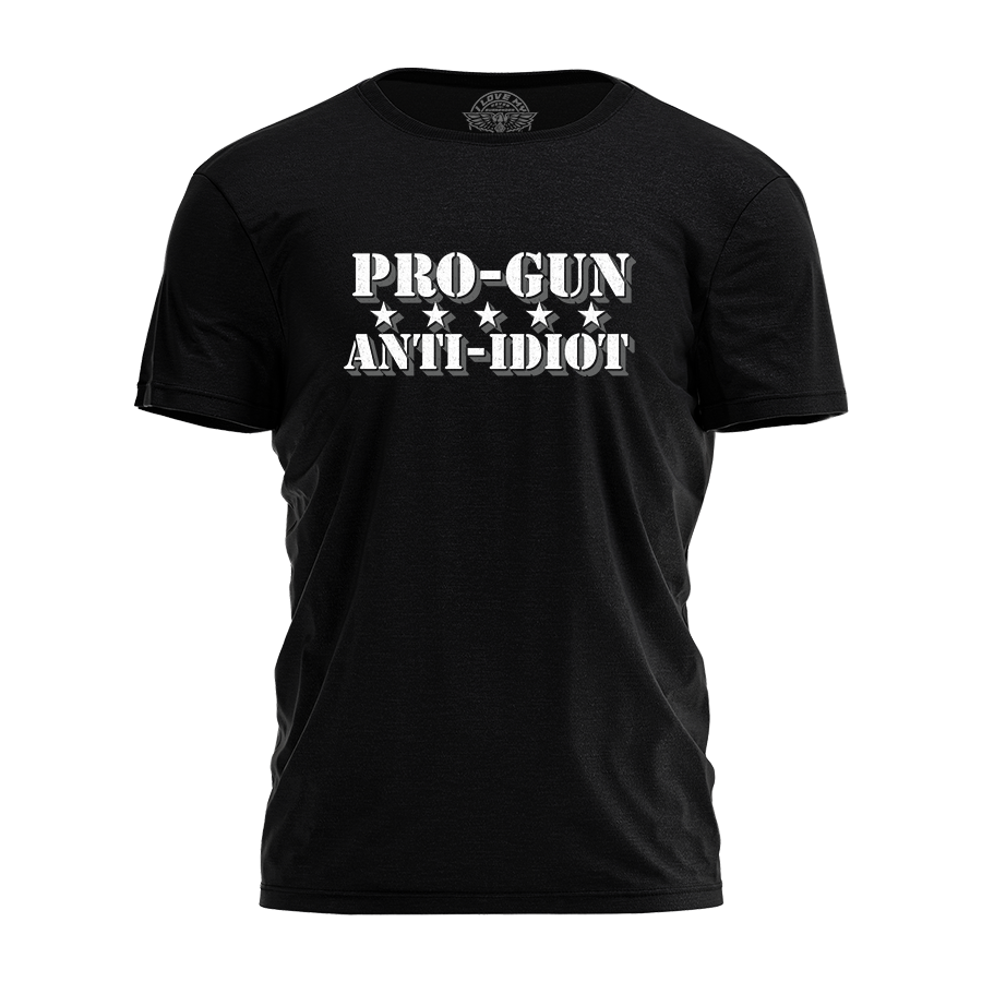 Pro-Gun Anti-Idiot Tee - 4078 Hoodie, Sweatshirt | PodTeesHub.com