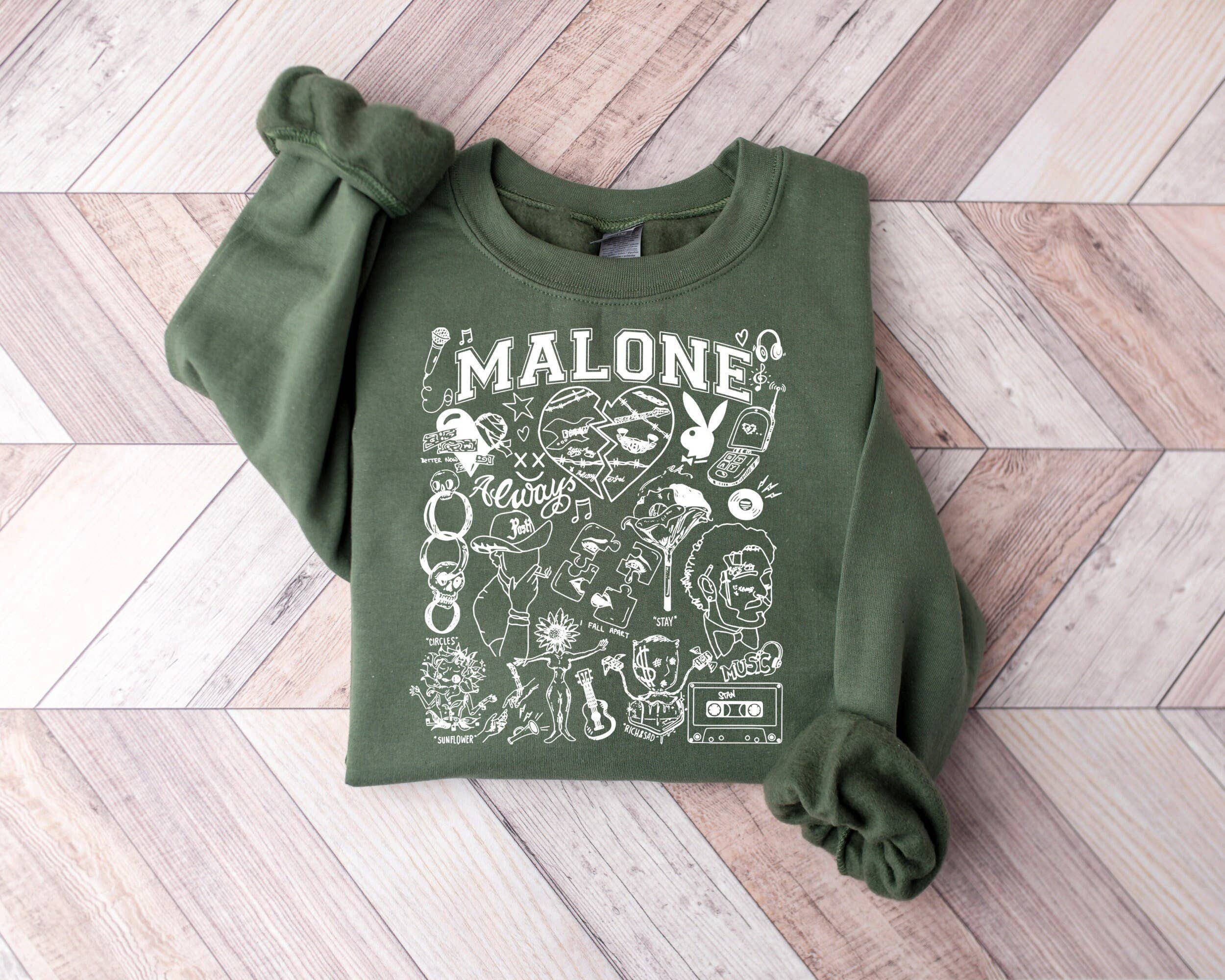 Post Malone Howdy Sweatshirt - Sunflower Tour 2023 Tee Hoodie | PodTeesHub.com