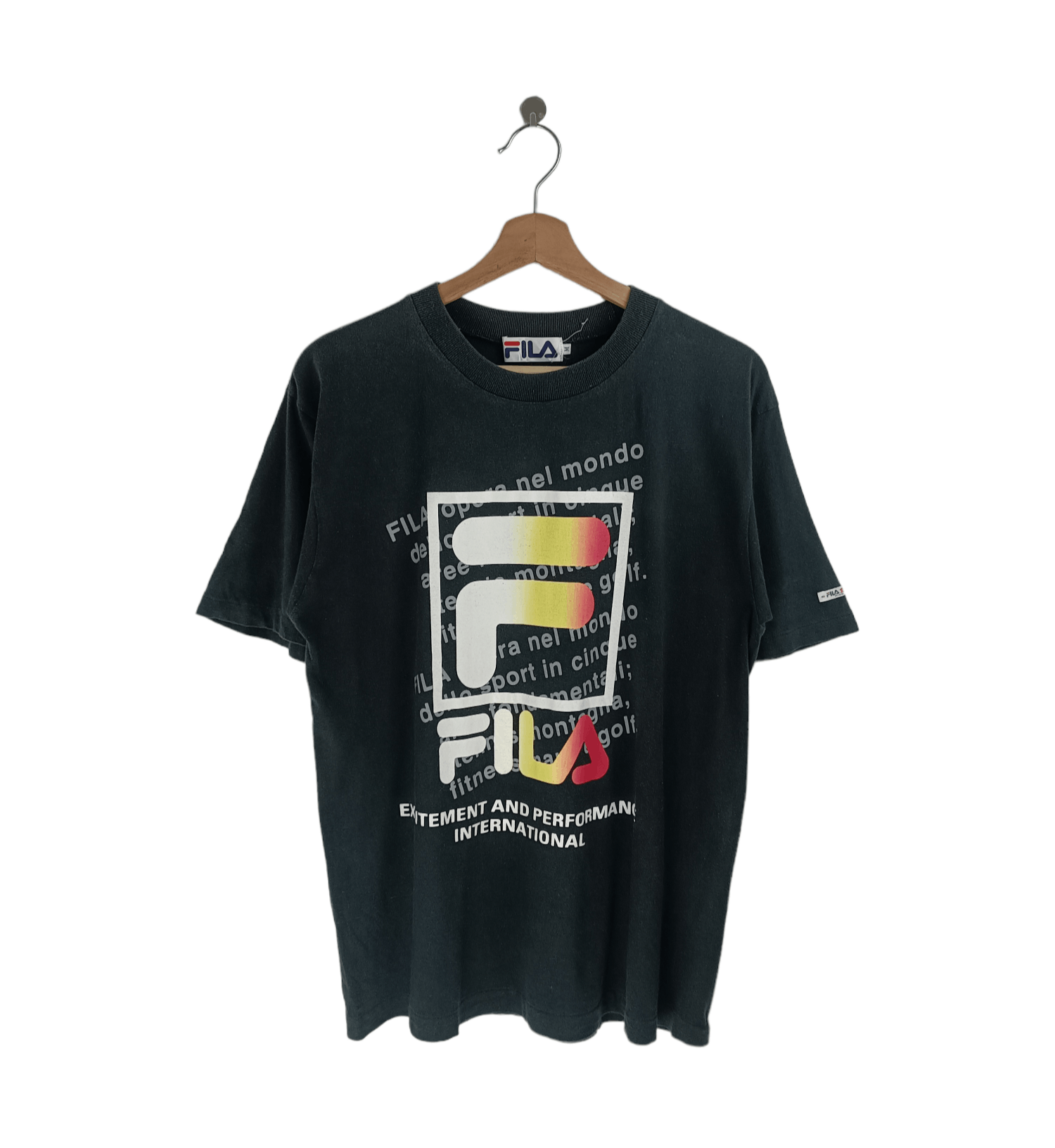 Fila Vintage 90 S Fila Biella Italia Sports Tee Hoodie, Sweatshirt | PodTeesHub.com