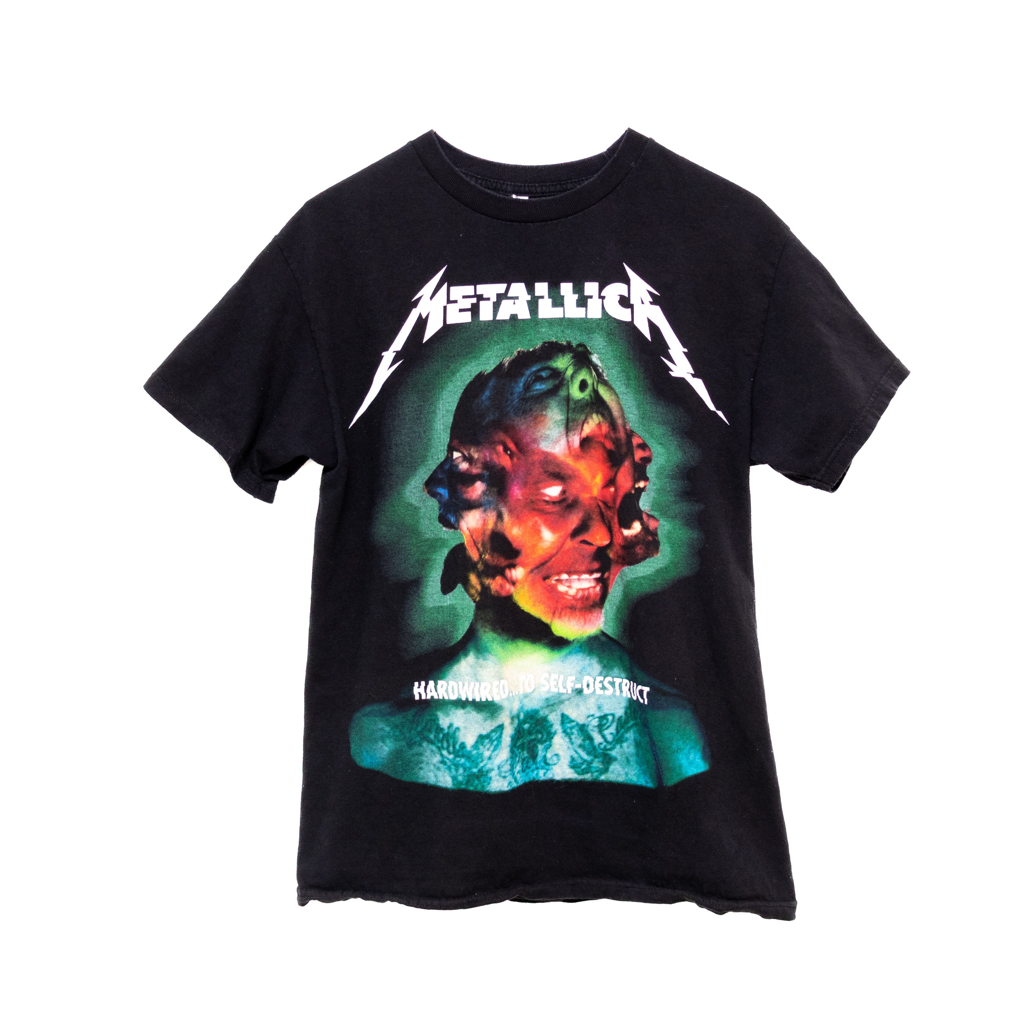 Metallica X Vintage Vintage Metallica Hardwired To Self Destruct Worldwired T T-Shirts, Hoodie, Sweatshirt | PodTeesHub.com