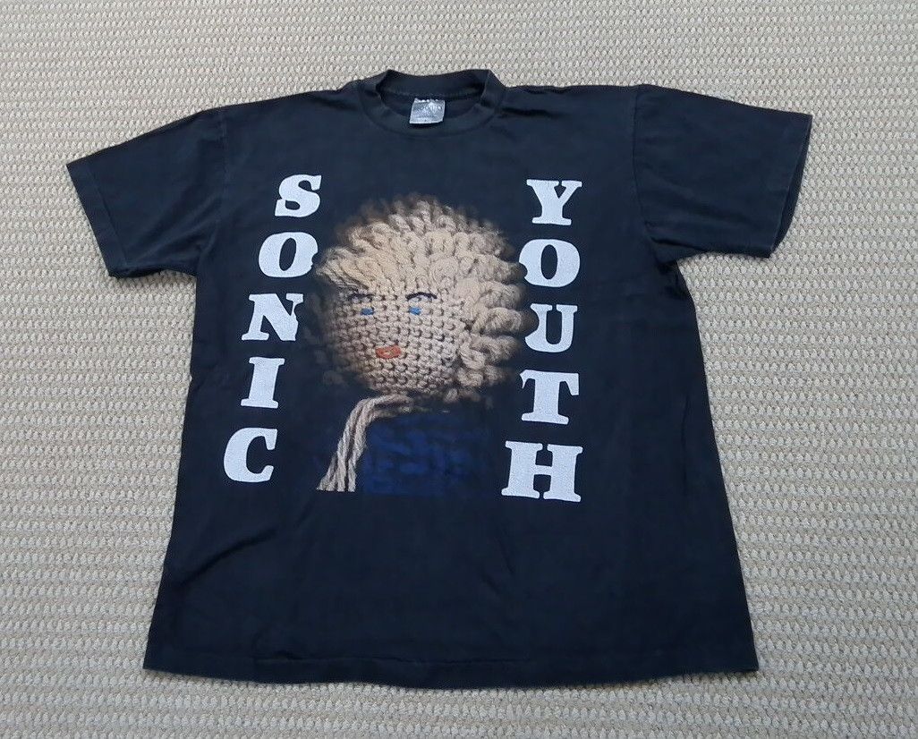 Band Tees Sonic Youth Drunken Butterfly Graphic T Shirt Large Hoodie, Sweatshirt | PodTeesHub.com