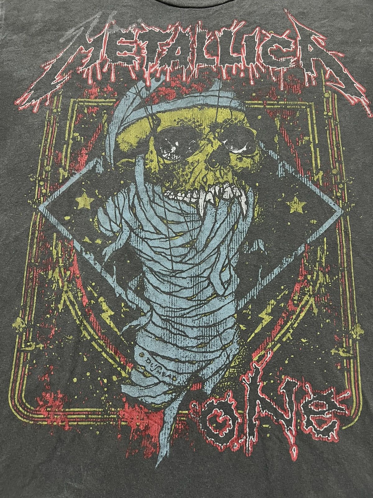 Metallica X Vintage Vintage Metallica One Pushead Artwork Heavy Metal Shirt T-Shirts, Hoodie, Sweatshirt