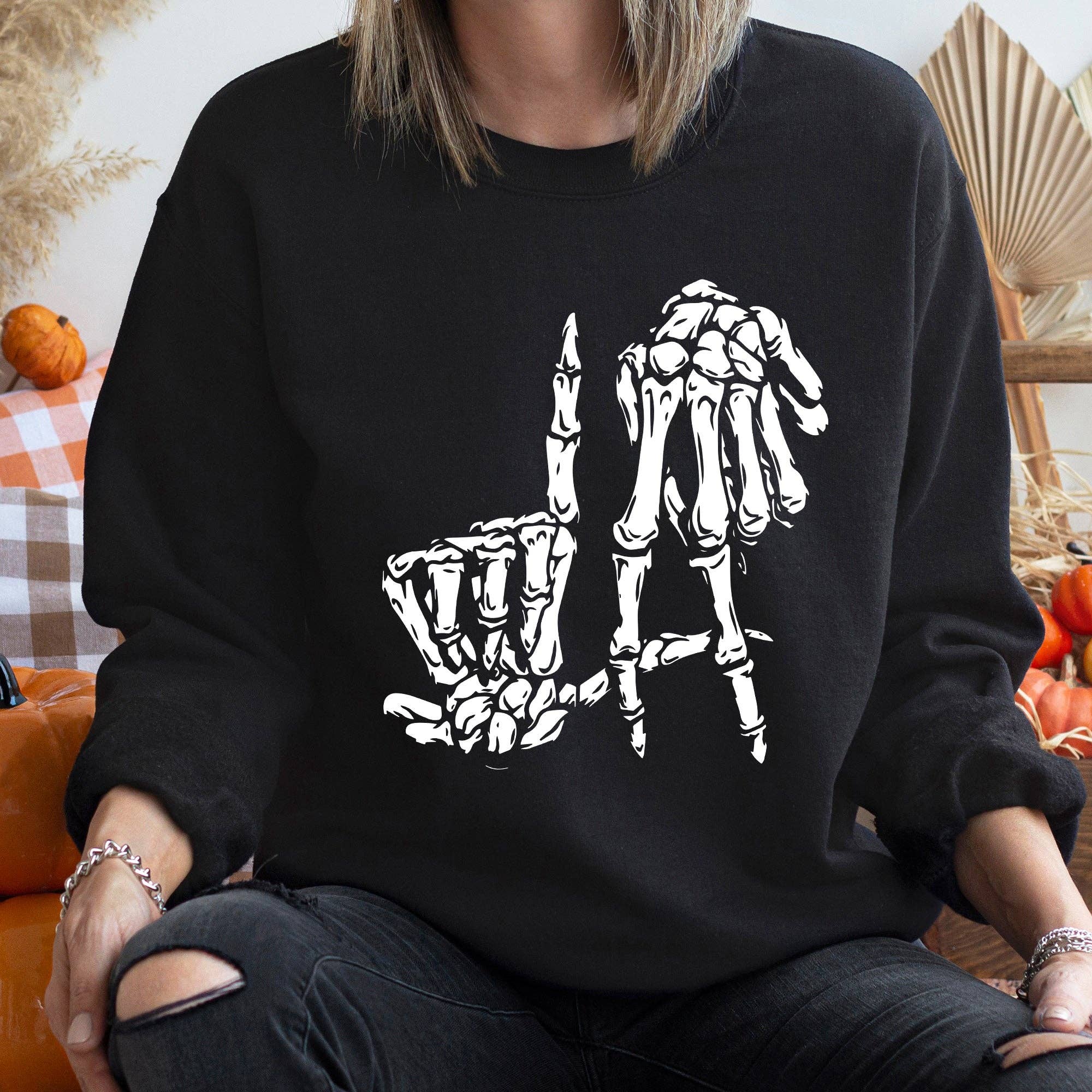 La Skeleton Vintage Halloween Sweatshirt T-Shirts, Hoodie | PodTeesHub.com