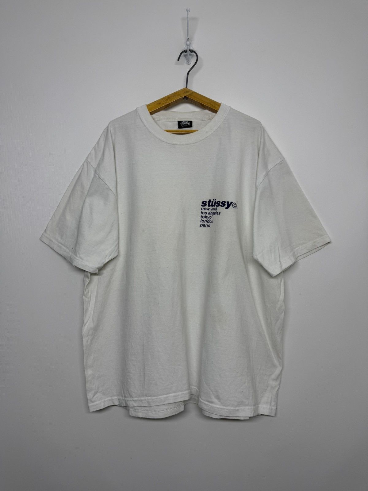 Stussy Vintage Y2k Strawberry Big Print Tee Hoodie, Sweatshirt | PodTeesHub.com