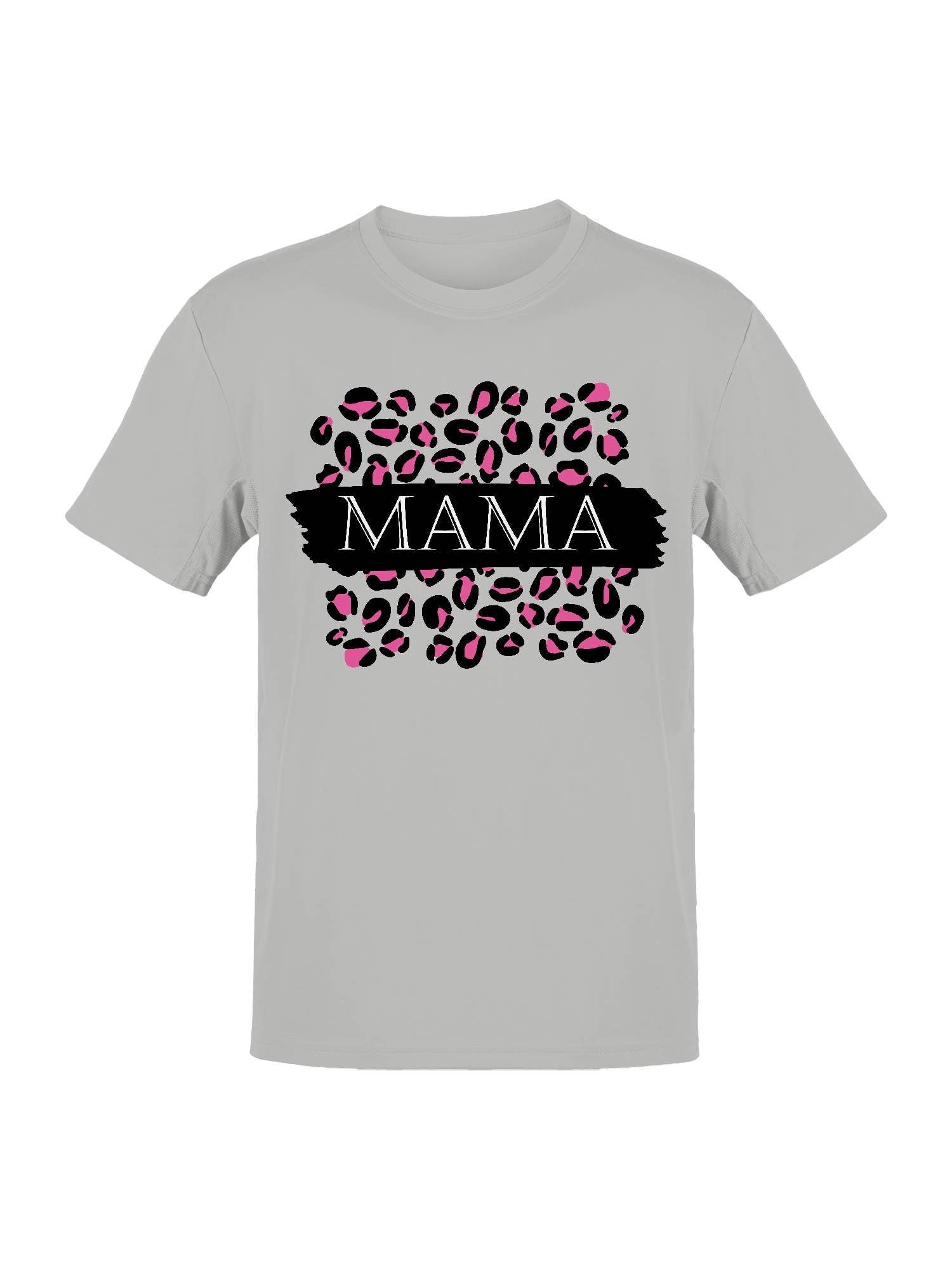 Bold Mama Leopard Print Design Women's T-Shirt Hoodie, Sweatshirt | PodTeesHub.com