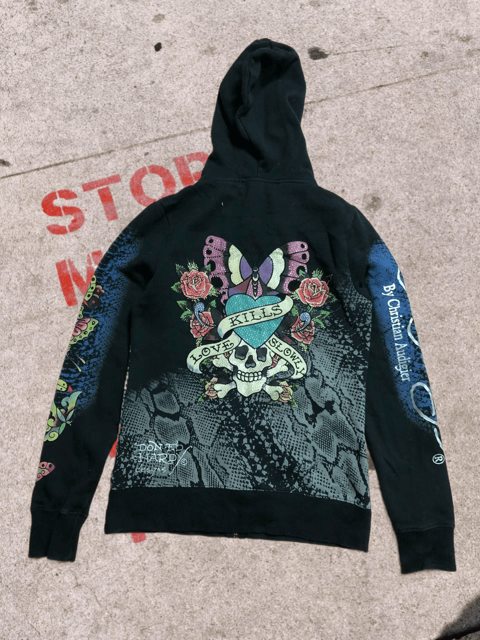 Ed Hardy Y2k 00s Ed Hardy Rhinestone T-Shirts, Hoodie, Sweatshirt