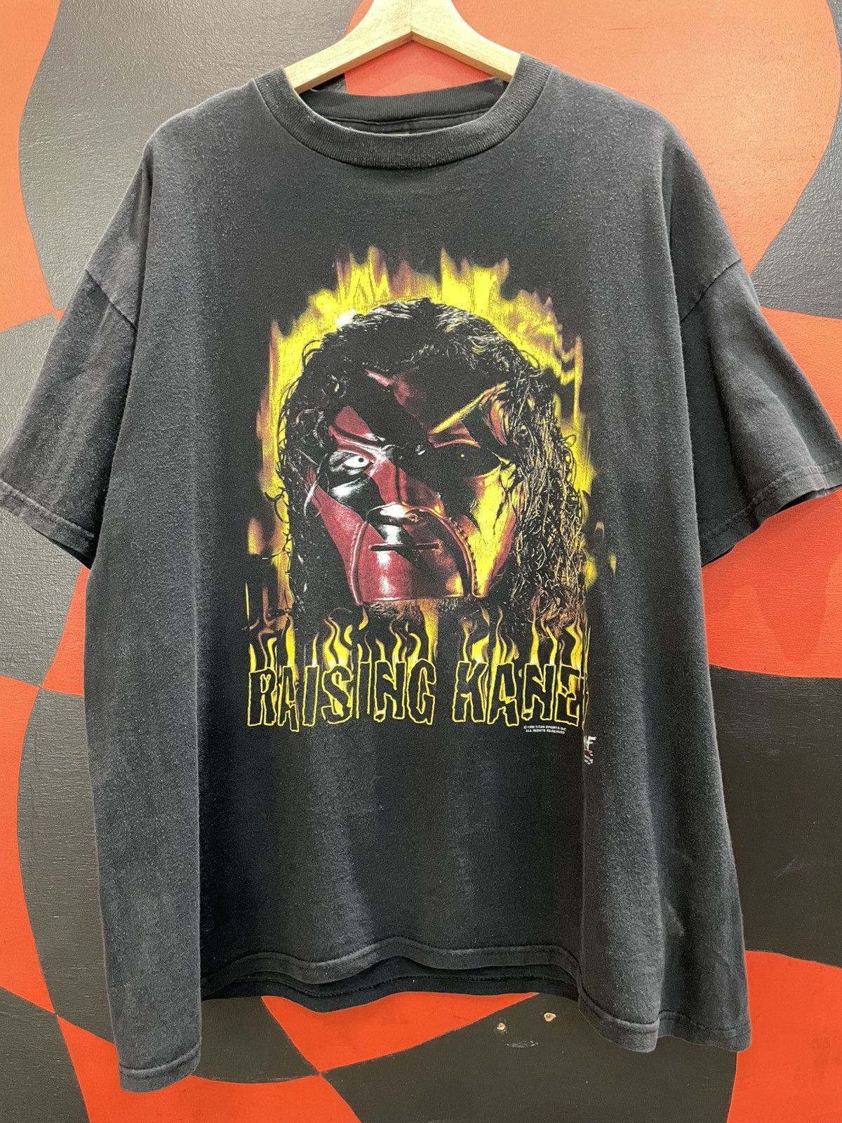 Wwf 1998 Kane Rising Vintage 90s Wrestling T-Shirts, Hoodie, Sweatshirt