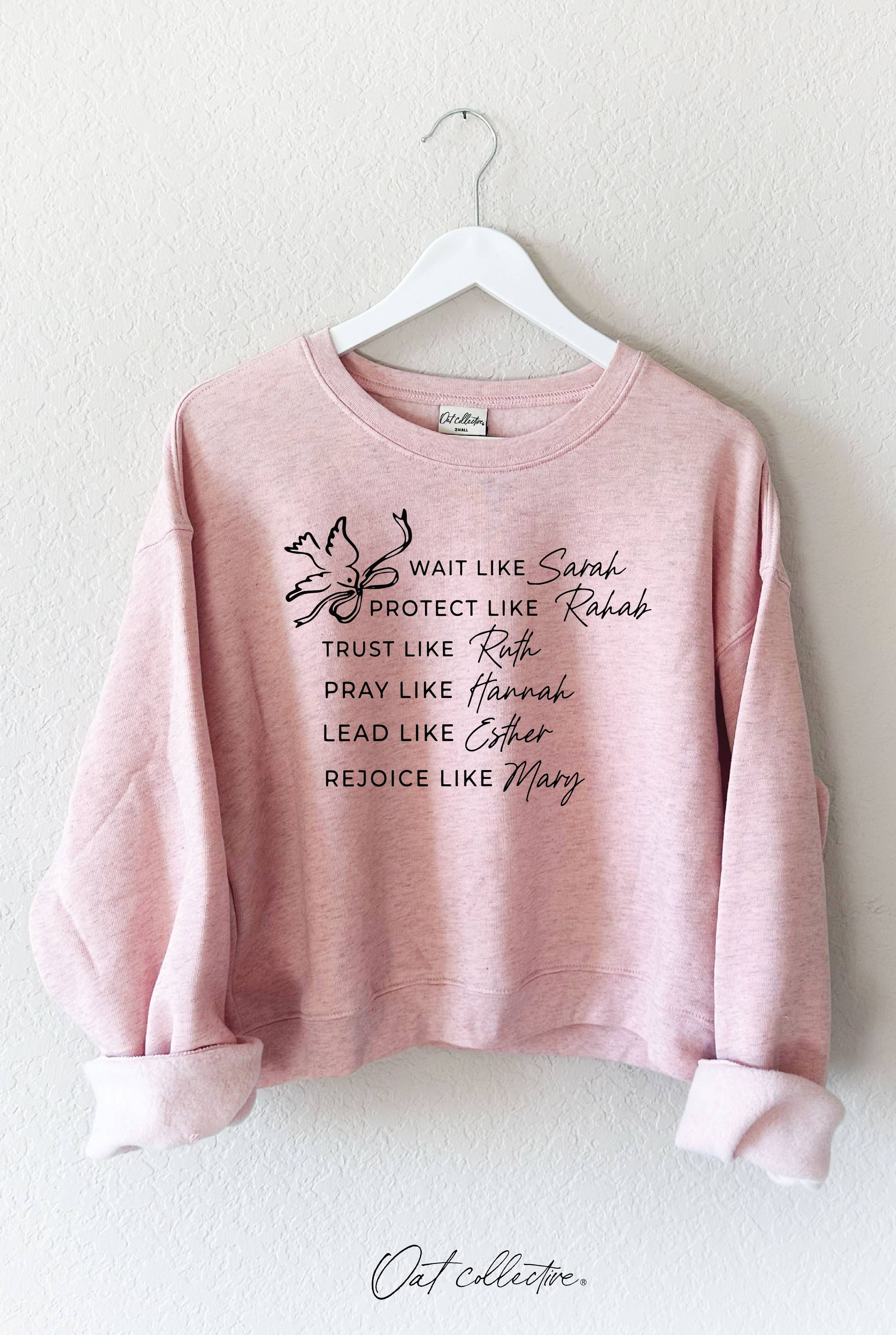 Women of the Bible Mid Graphic Sweatshirt T-Shirts, Hoodie | PodTeesHub.com