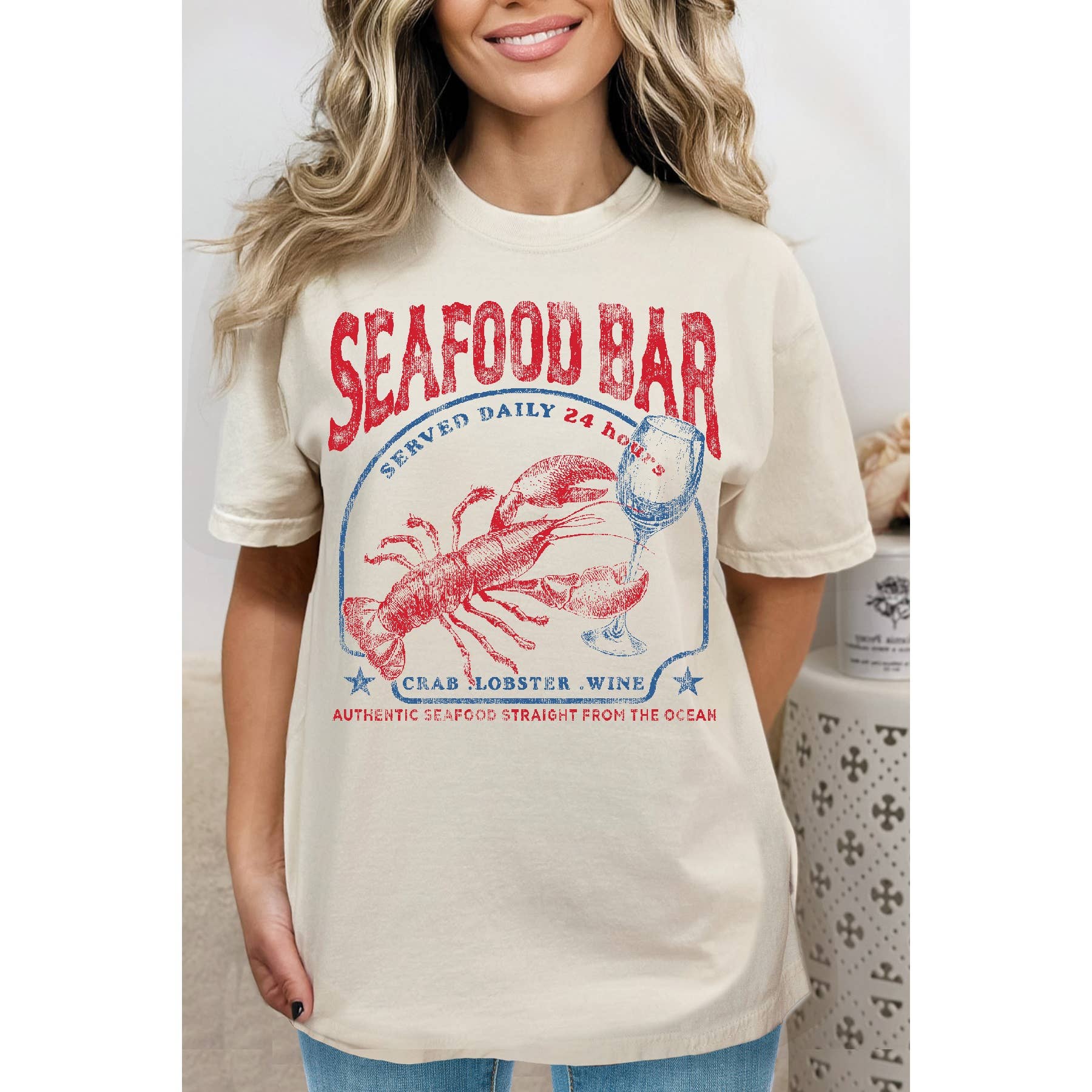 Seafood Bar Short Sleeve T Shirt Hoodie, Sweatshirt | PodTeesHub.com