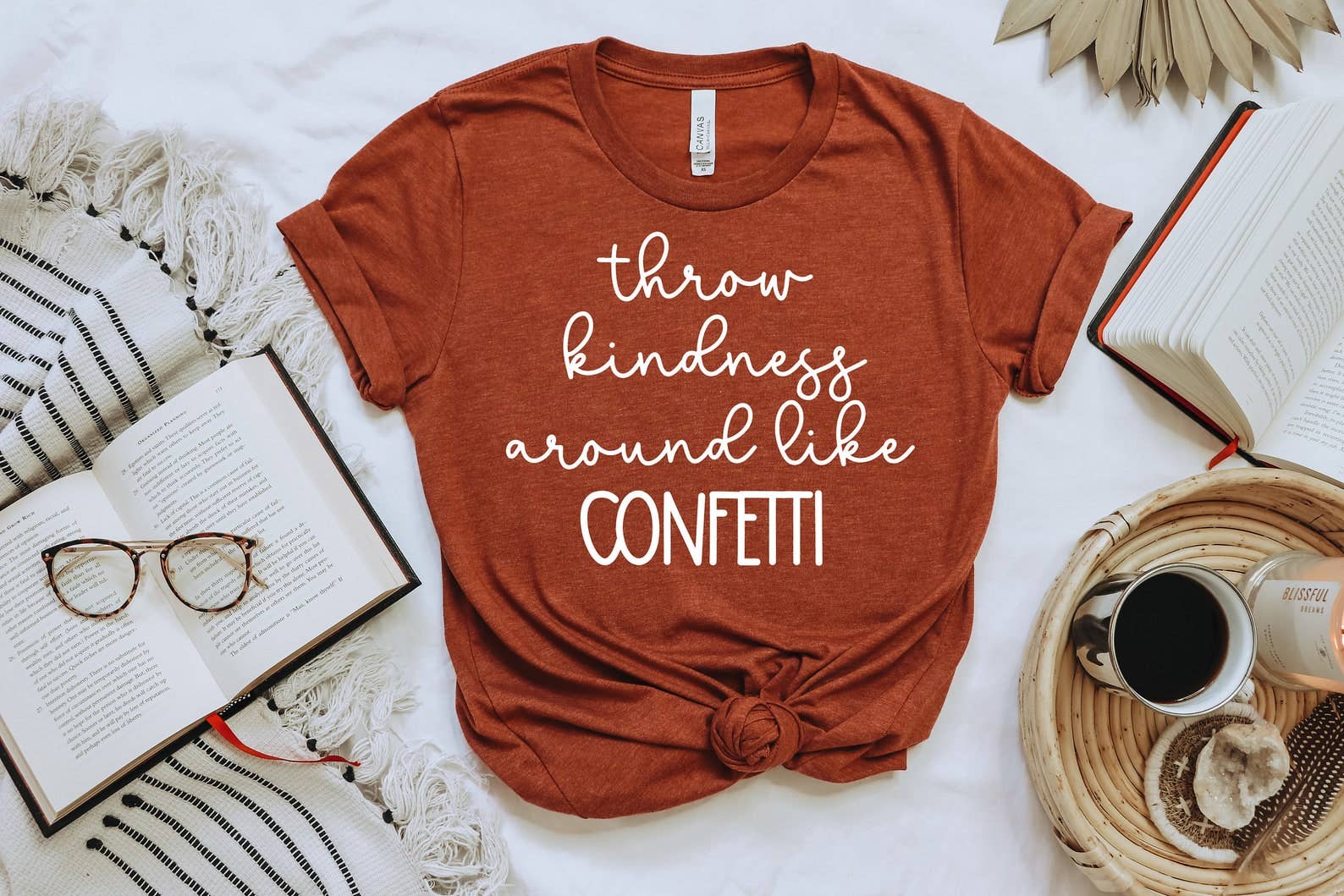 Throw Kindness Around Like Confetti T-Shirt Hoodie, Sweatshirt | PodTeesHub.com