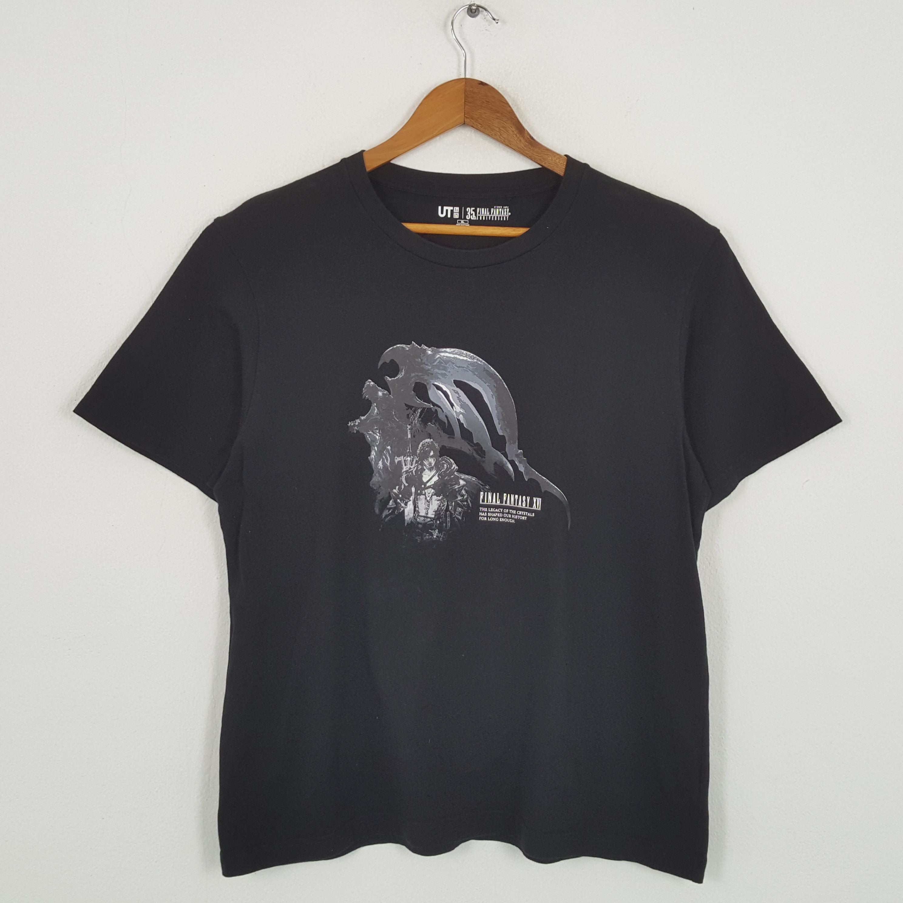 Vintage Final Fantasy Xvi 35th Anninersary Games T Sihrts T-Shirts, Hoodie, Sweatshirt | PodTeesHub.com