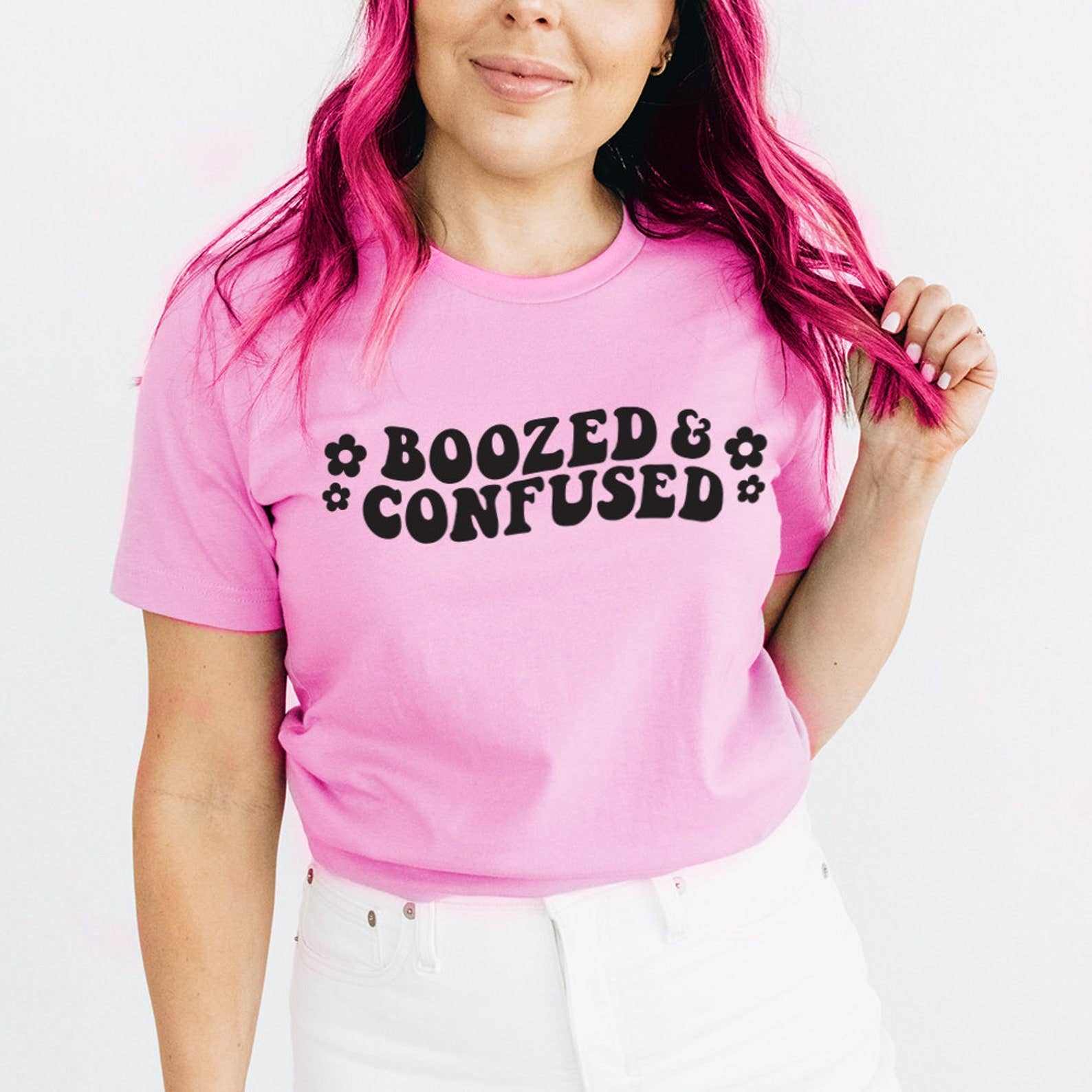 Boozed and Confused T-Shirt Hoodie, Sweatshirt | PodTeesHub.com