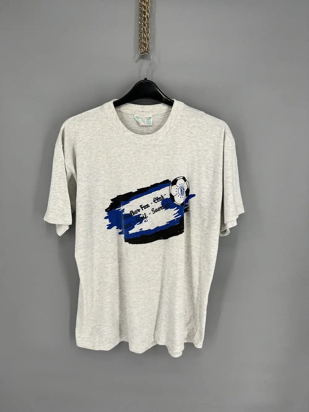 Band Tees Mens Vintage Y2k T Shirt Schalke 04 Size L Soccer Hoodie, Sweatshirt | PodTeesHub.com