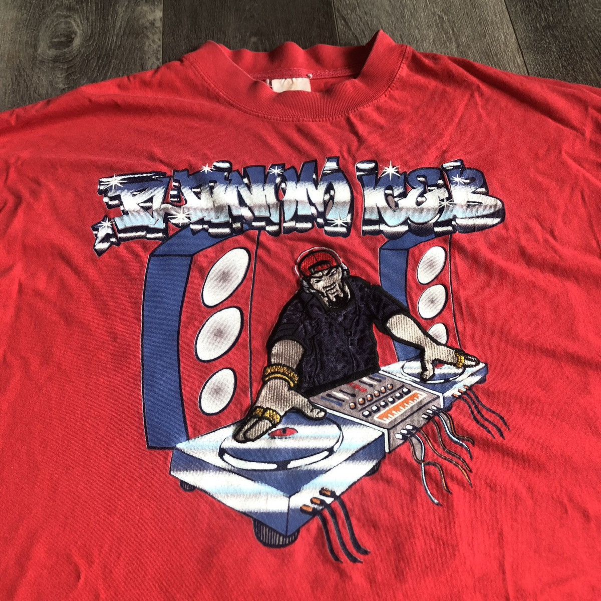 Vintage 1990s Platinum Ice B Dj Graphic Logo Rap Tee Shirt Hoodie, Sweatshirt | PodTeesHub.com