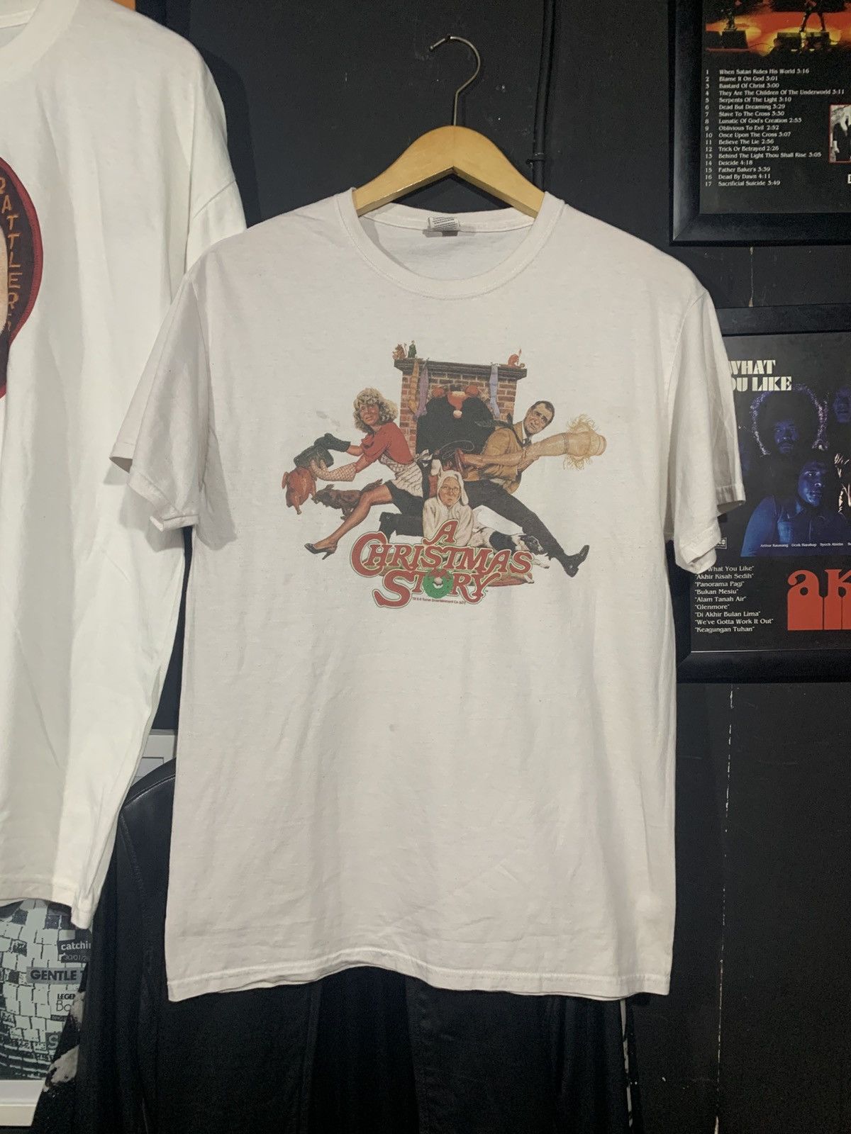 Vintage Vtg Movie Tees A Christmas Story 90s Hoodie, Sweatshirt | PodTeesHub.com
