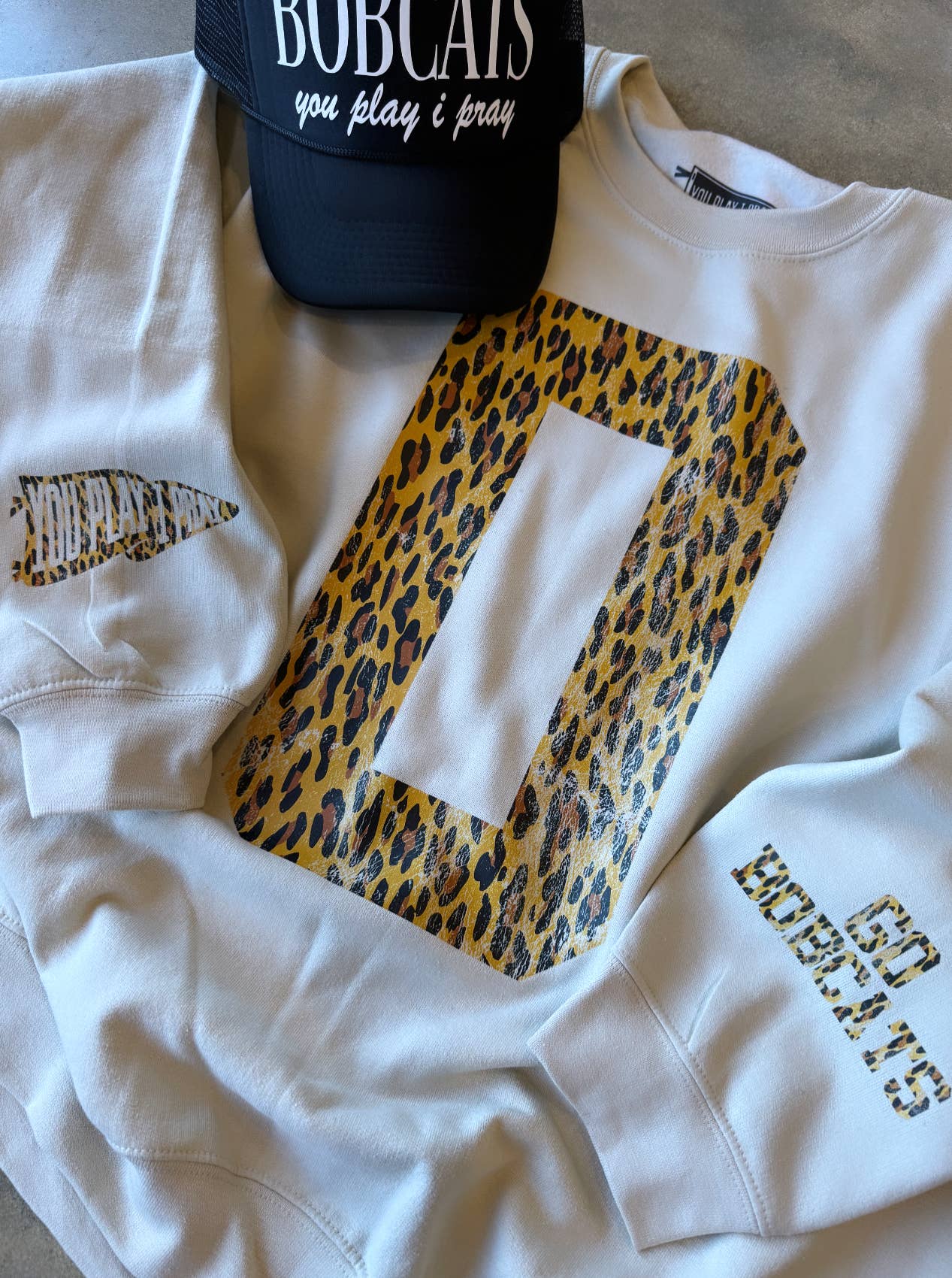 Custom #1 Fan™ Leopard | Gameday | Graphic Tee Hoodie, Sweatshirt | PodTeesHub.com