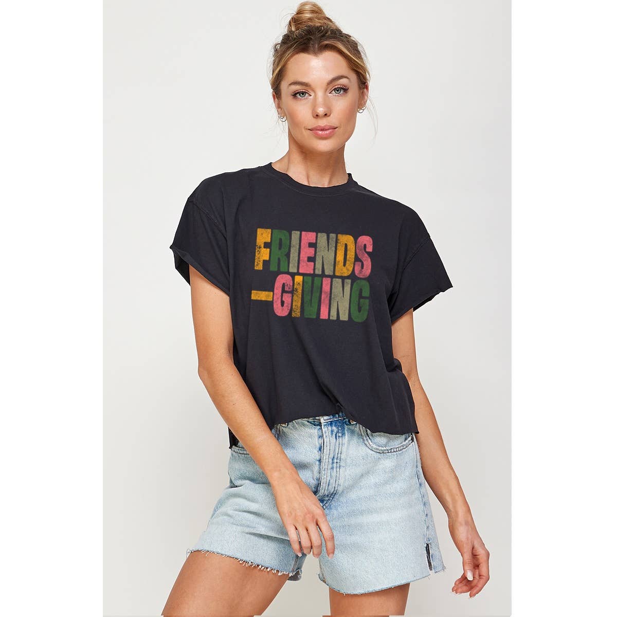 Friends Giving Vintage  Graphic Tee Hoodie, Sweatshirt | PodTeesHub.com