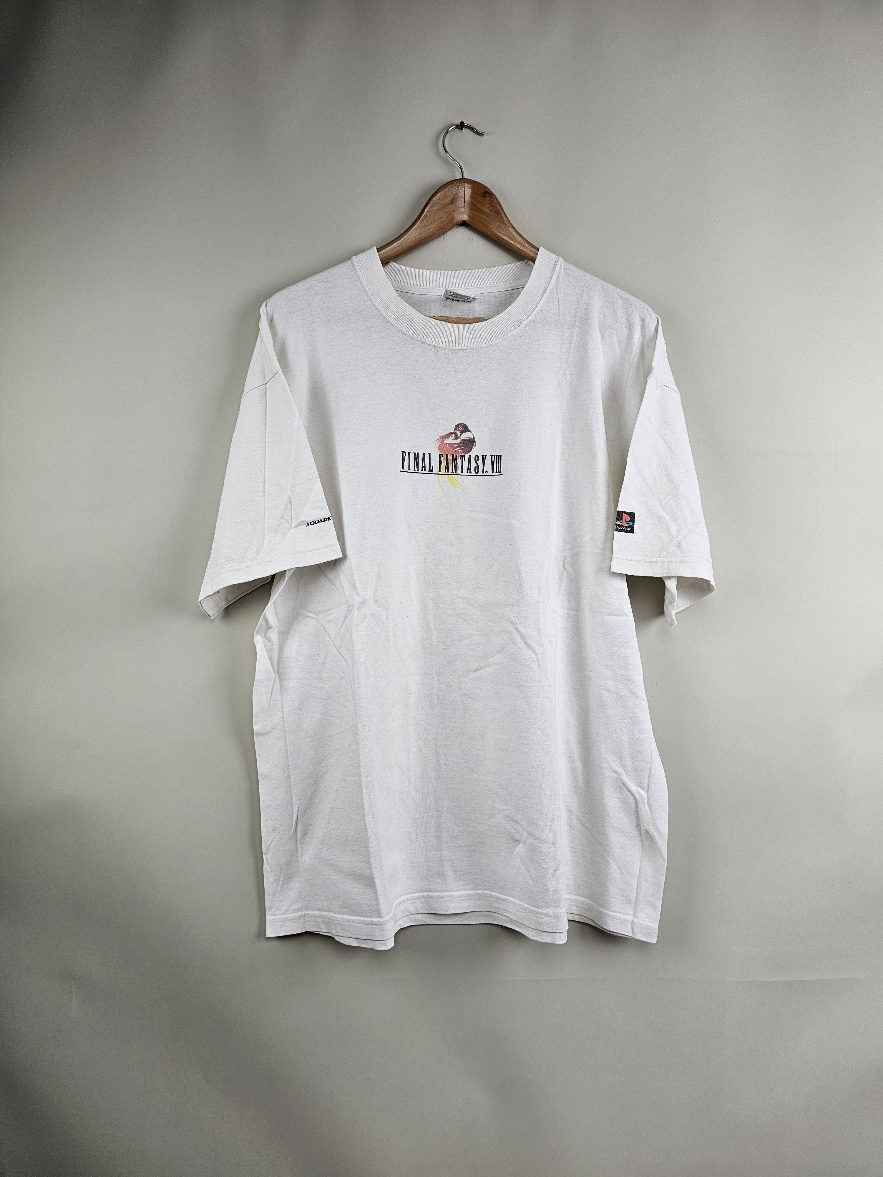 Playstation X Vintage 1999 Final Fantasy Viii Promo 90s Ps1 Xl 23 29 T-Shirts, Hoodie, Sweatshirt