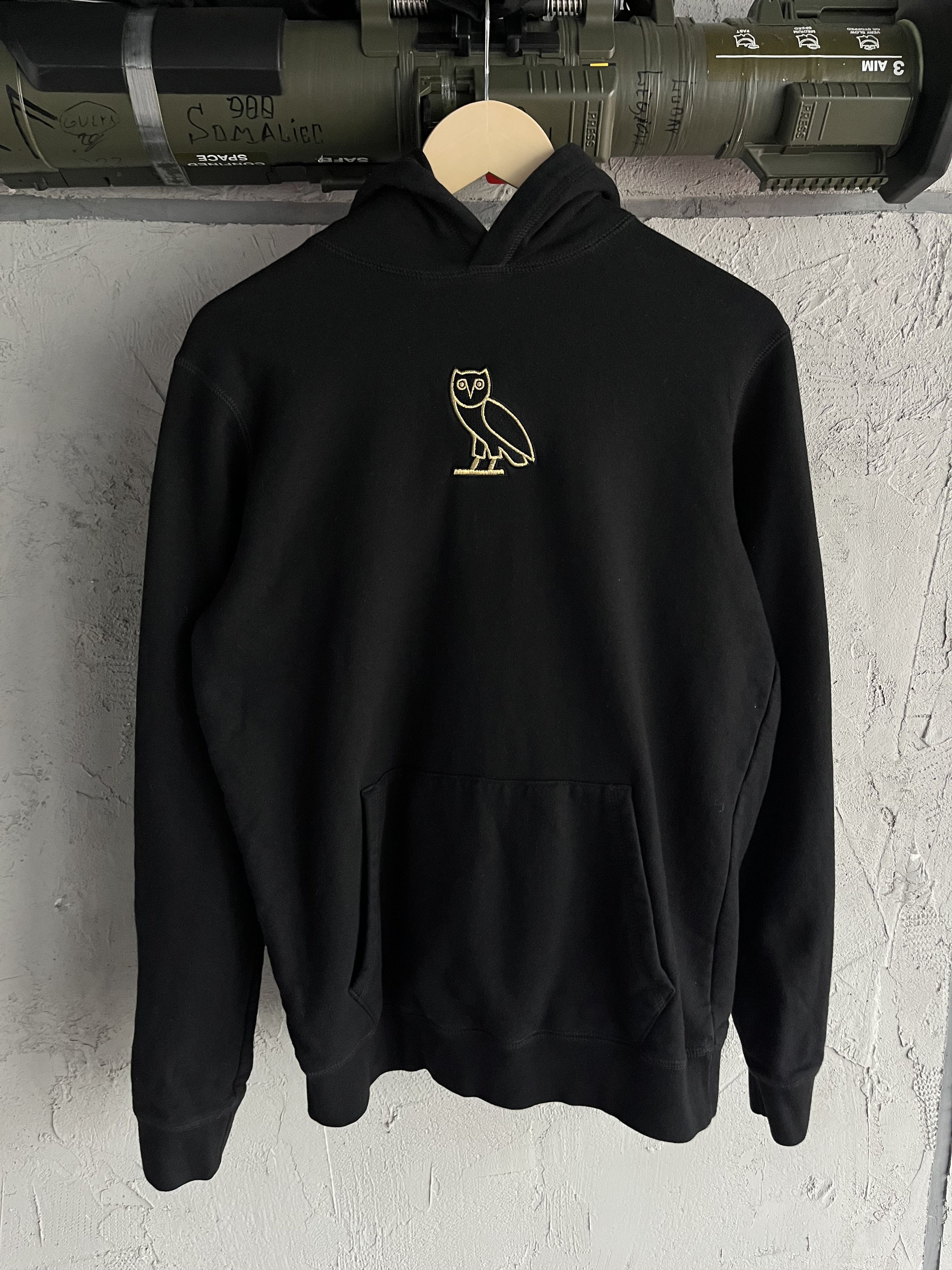 October S Very Own Octobers Very Own Ovo Gold Owl Black Embroidered T-Shirts, Hoodie, Sweatshirt