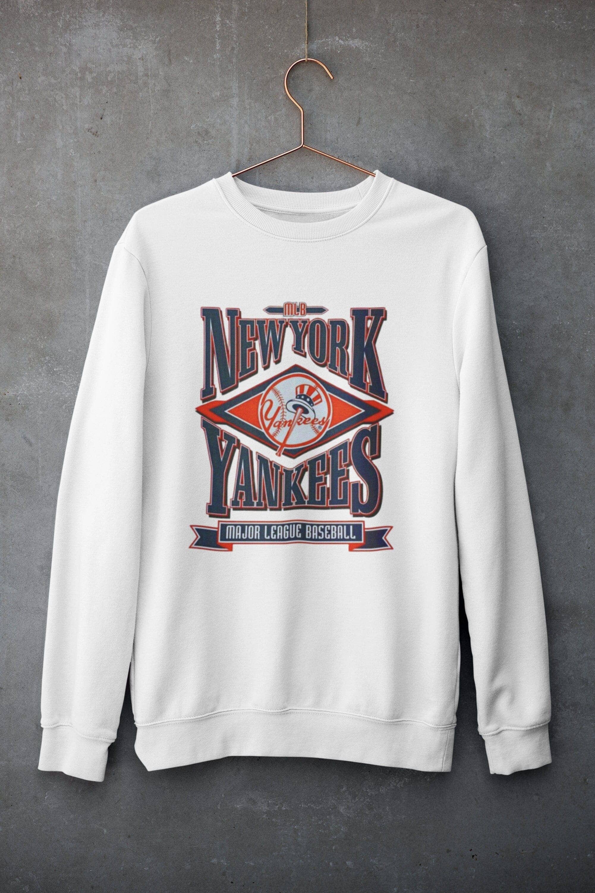 Vintage New York Baseball Fan Sweatshirt Yankees Mlb Gear T-Shirts, Hoodie | PodTeesHub.com