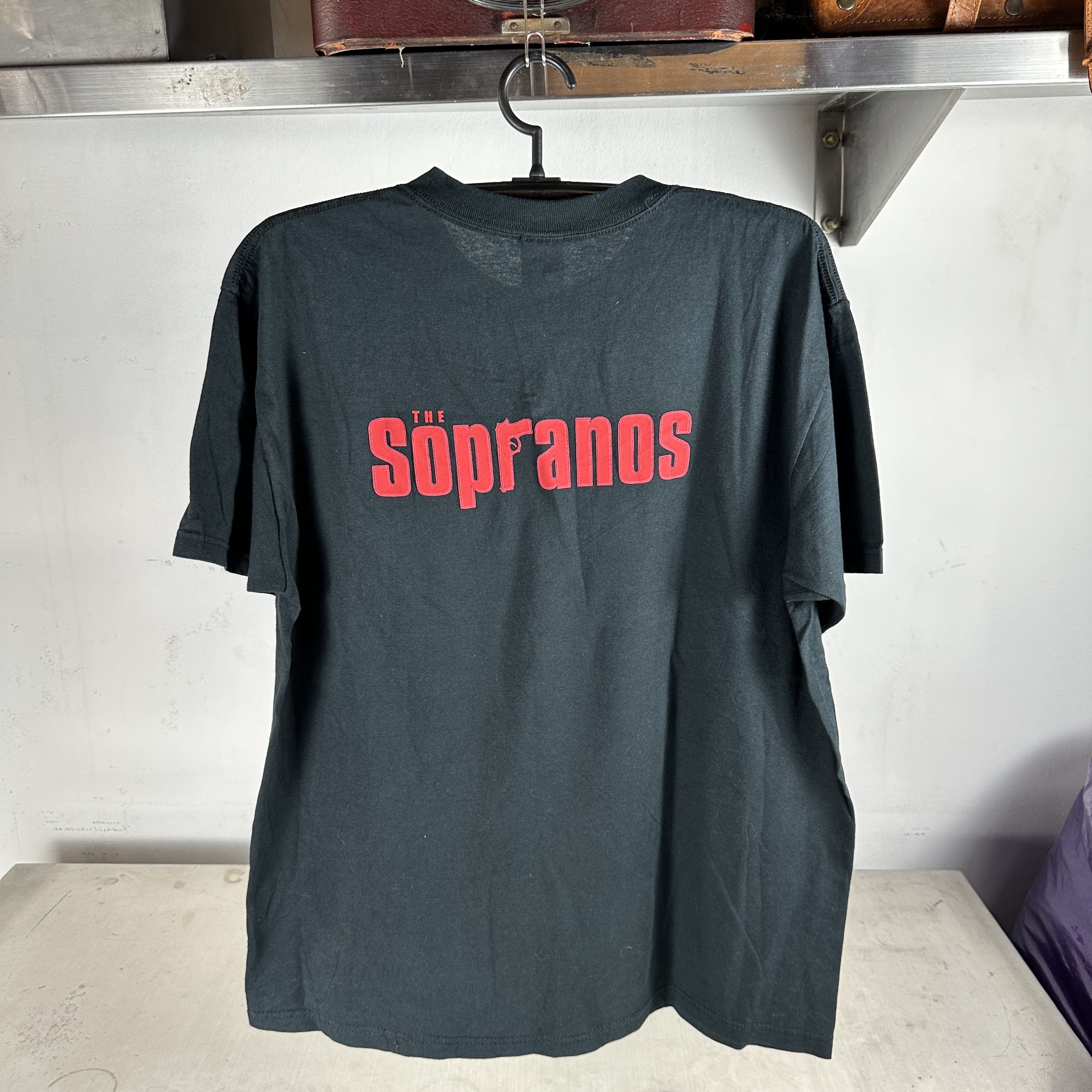 Vintage 2000 Hbo The Sopranos Tv Show Promo Xl T Shirt Hoodie, Sweatshirt | PodTeesHub.com