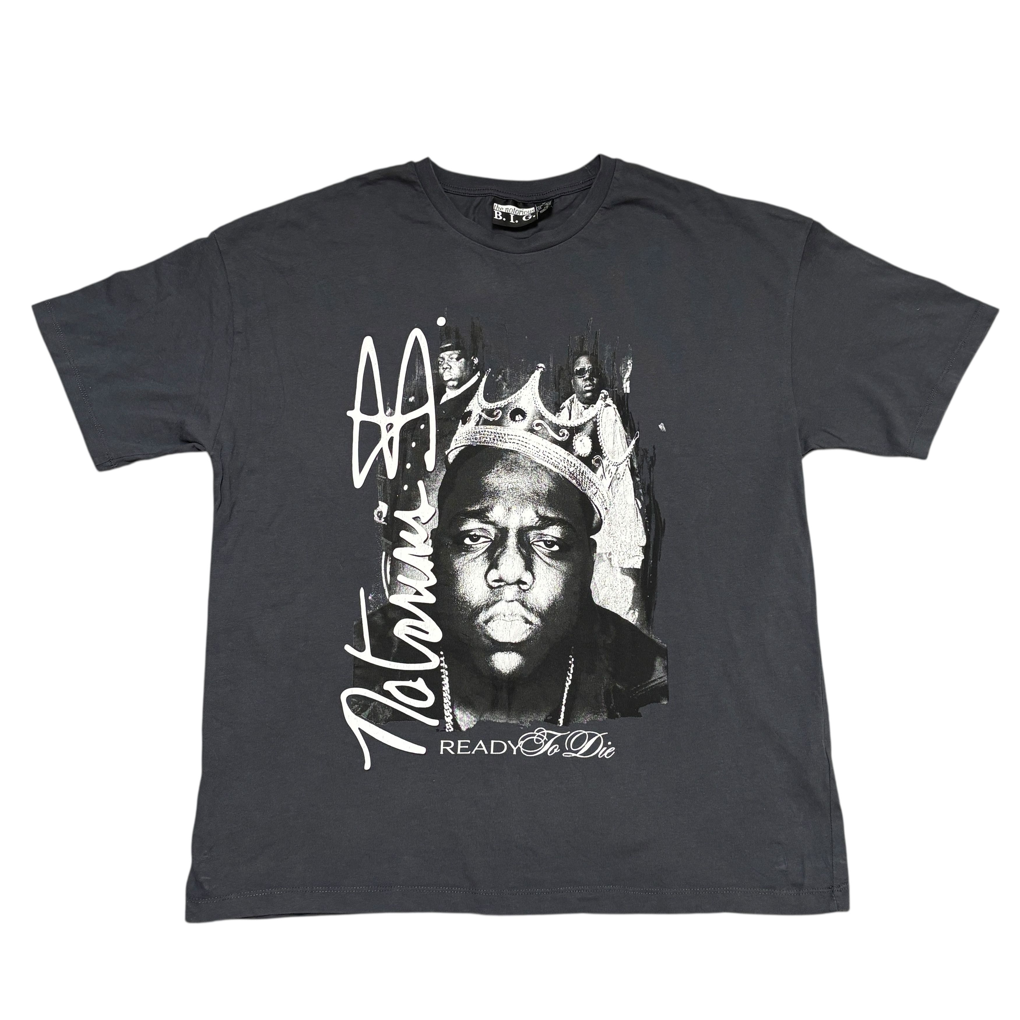 Rap Tees The Notorious Big Shirt Xl Gray Hip Hop Rap Tee Hoodie, Sweatshirt | PodTeesHub.com
