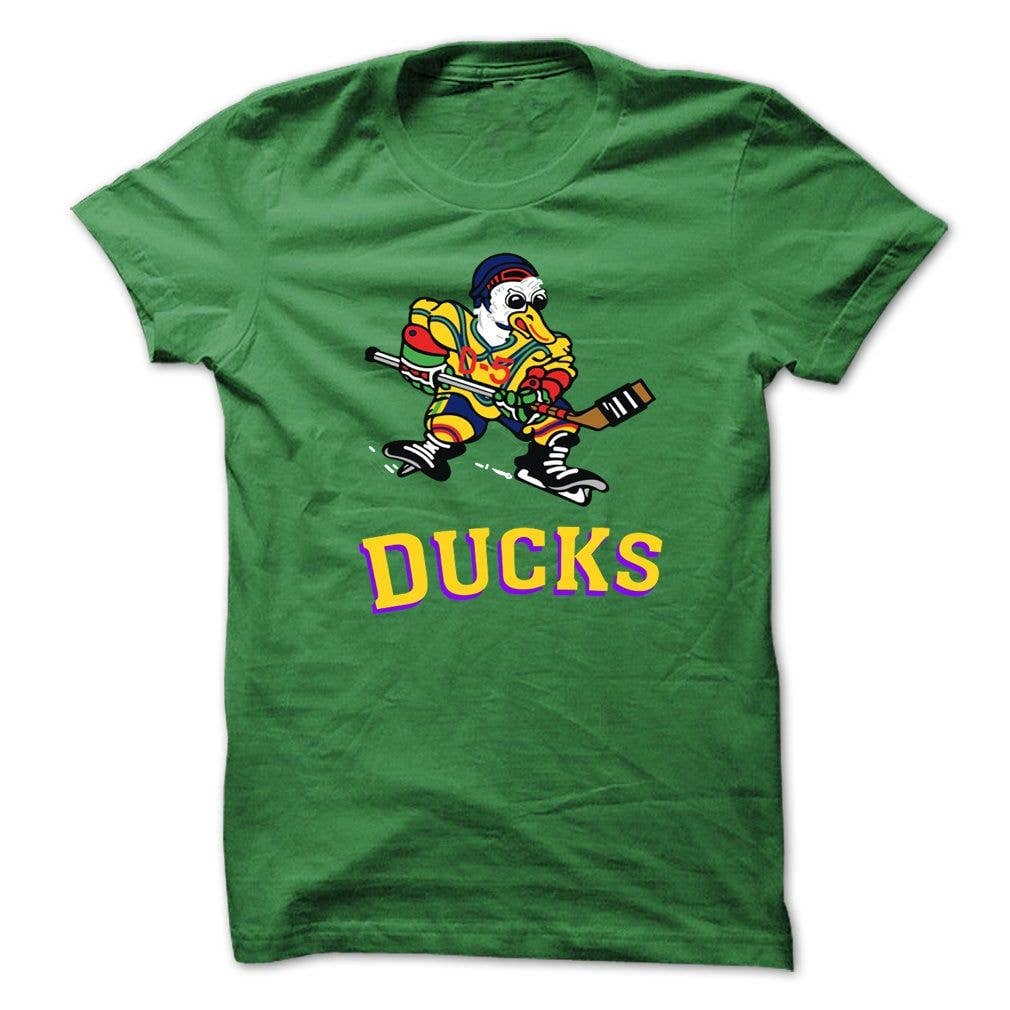 Mighty Ducks Customizable Jersey T-Shirt Design Hoodie, Sweatshirt | PodTeesHub.com