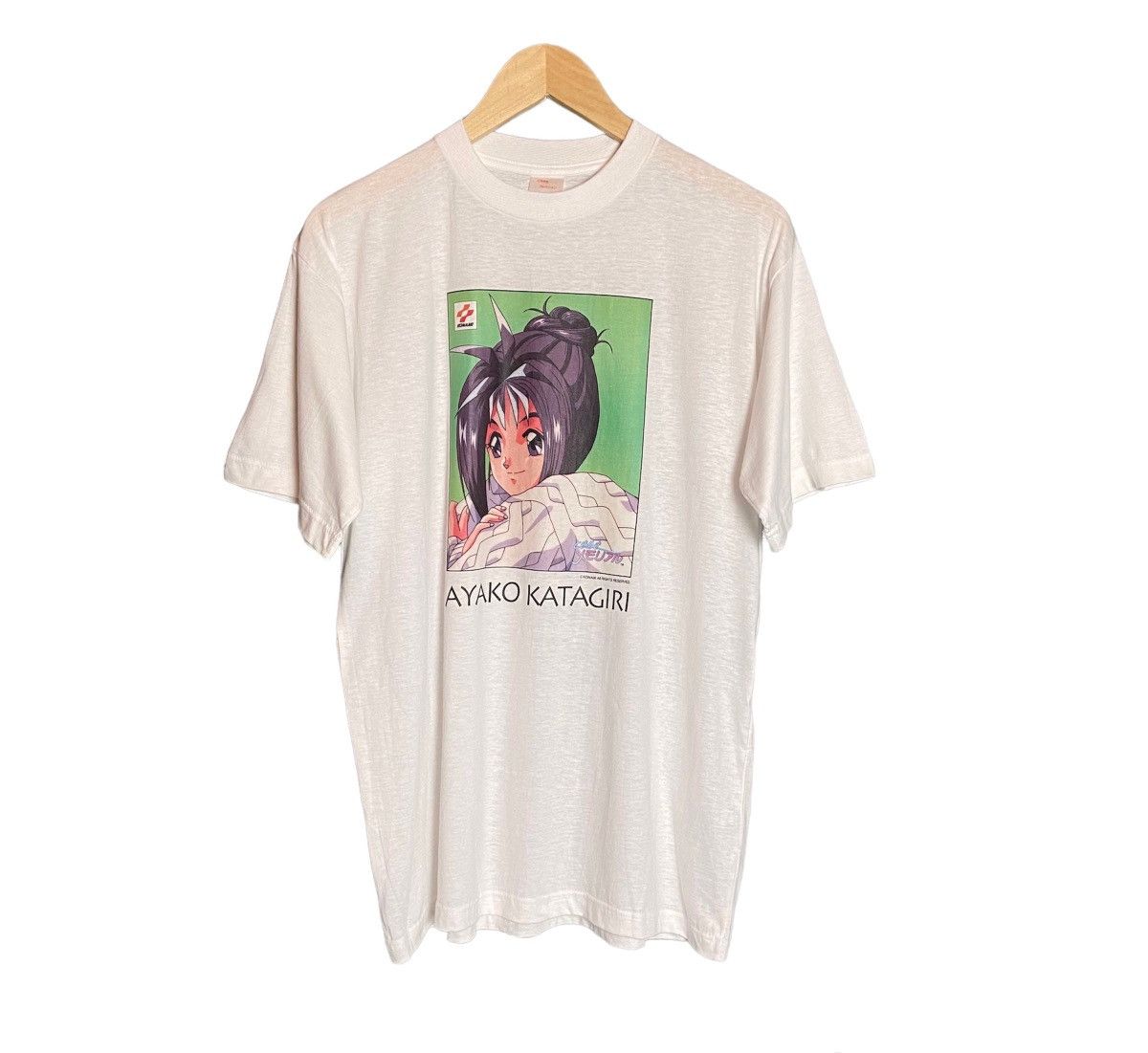 Playstation X Vintage Vintage 90s Tokimeki Memorial Ayako Katagiri Konami T Shirt Hoodie, Sweatshirt | PodTeesHub.com
