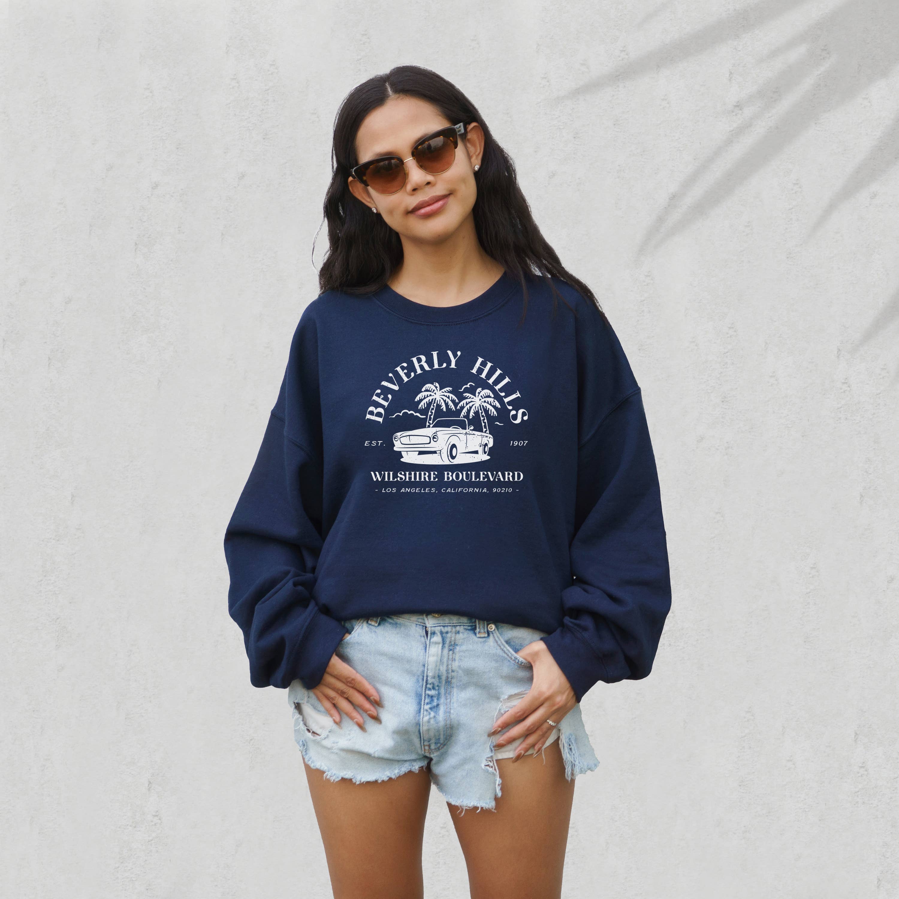 Bel Air Sweatshirt, California, Travel, Graphic Tee Hoodie | PodTeesHub.com