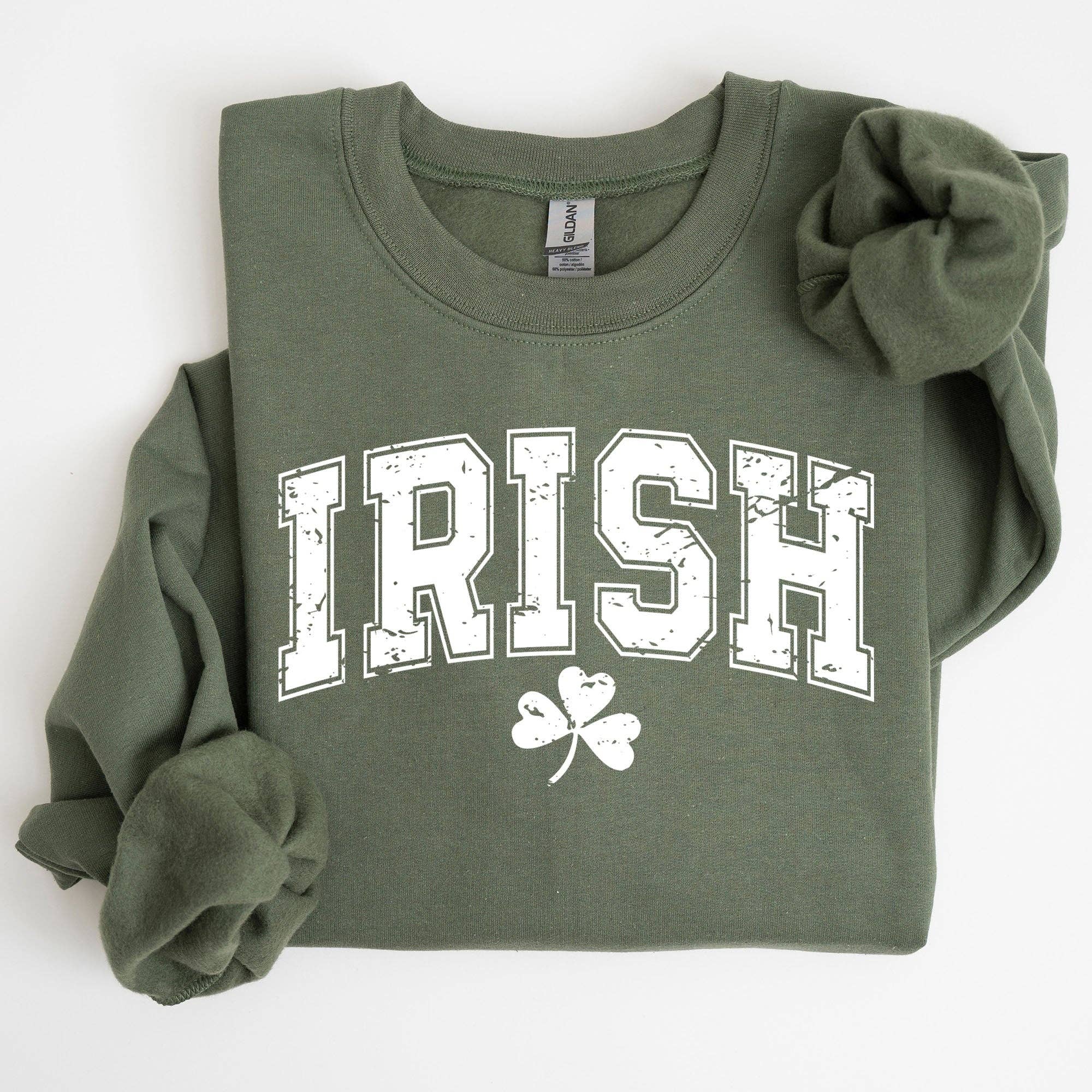 Irish Clover, Shamrock Irish St Patrick's Day Sweatshirt T-Shirts, Hoodie | PodTeesHub.com