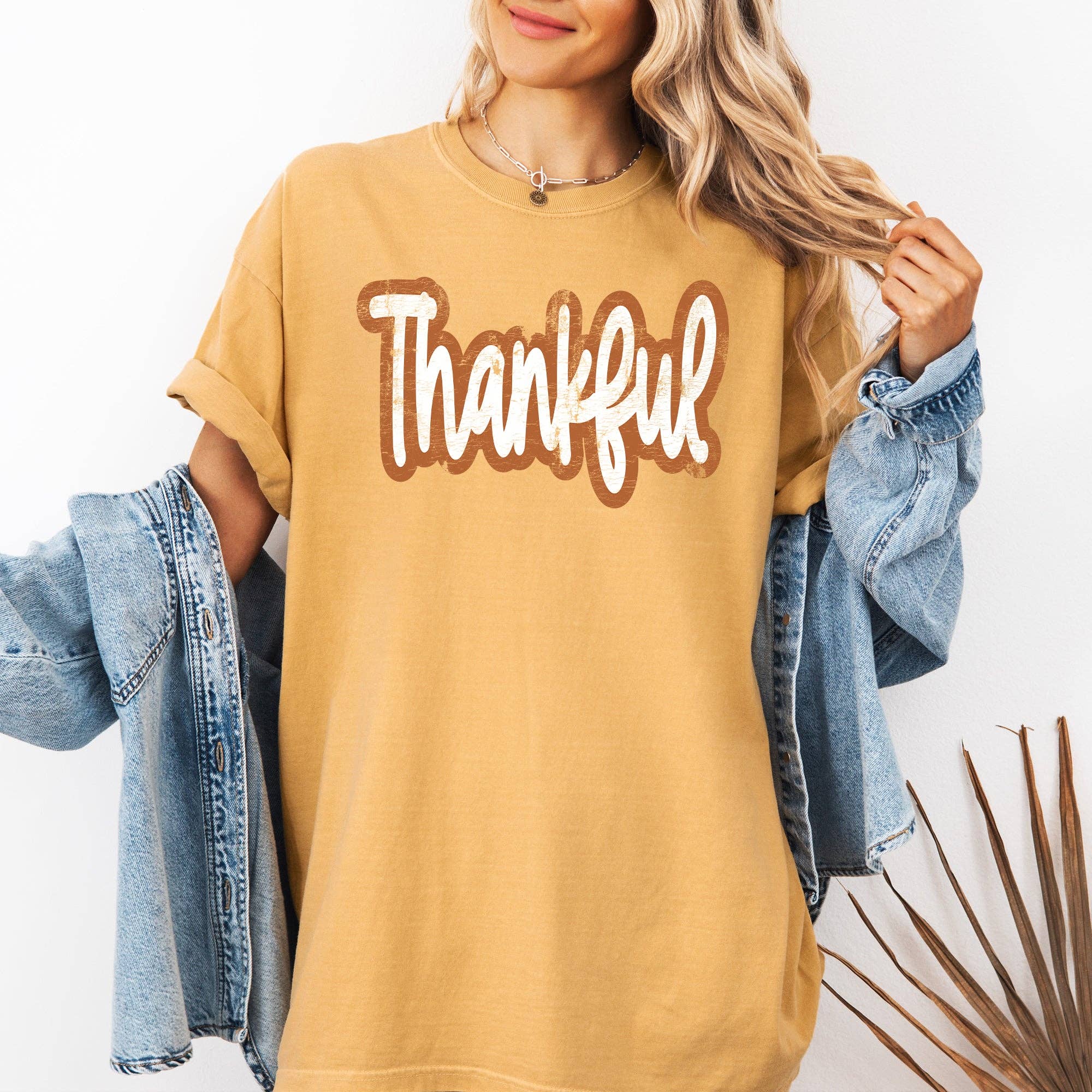 Thankful, Thanksgiving, Positivity, Mental Health Tshirt Hoodie, Sweatshirt | PodTeesHub.com