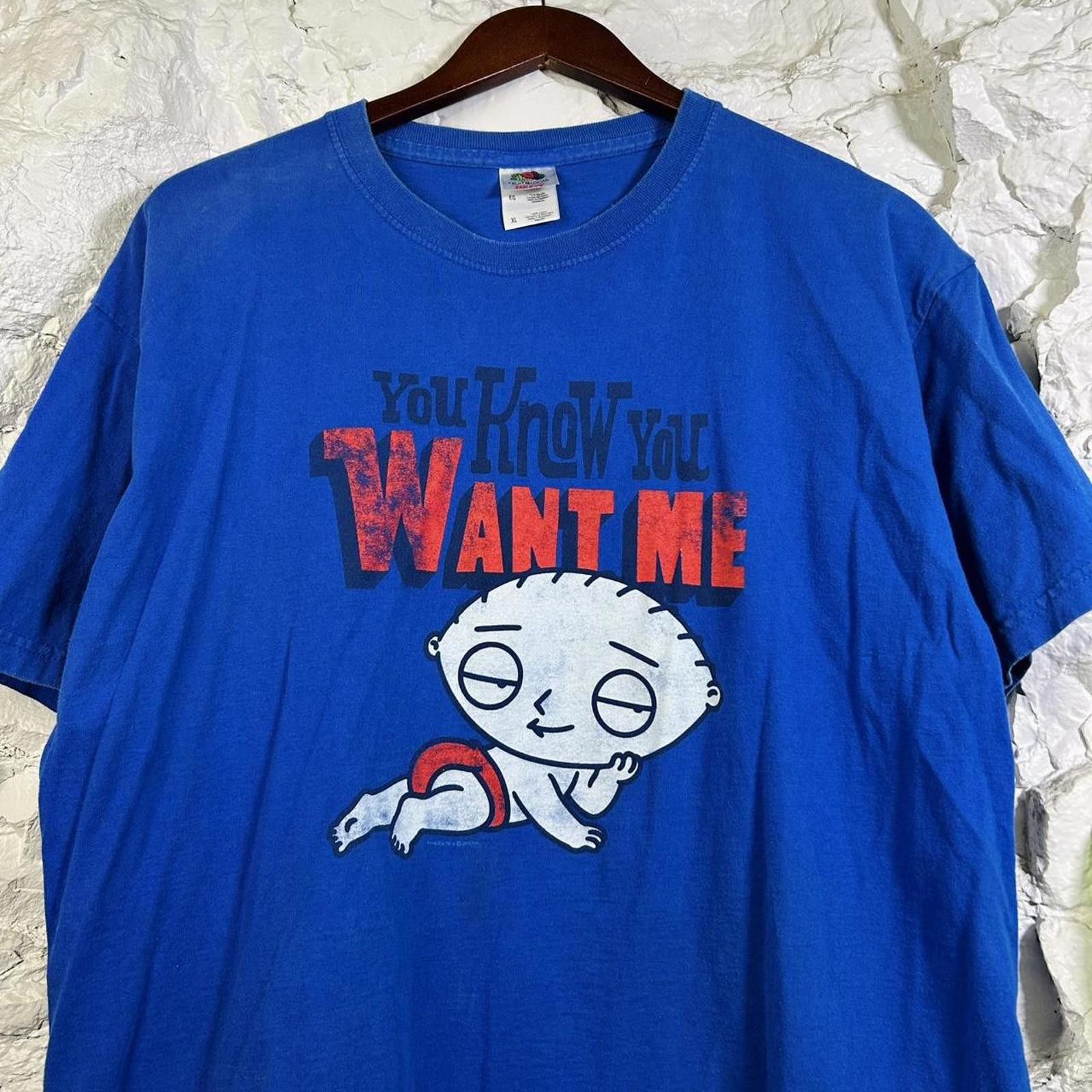 Other Vintage 2012 Family Guy Stewie You Know You Want Me Tee Xl Hoodie, Sweatshirt | PodTeesHub.com