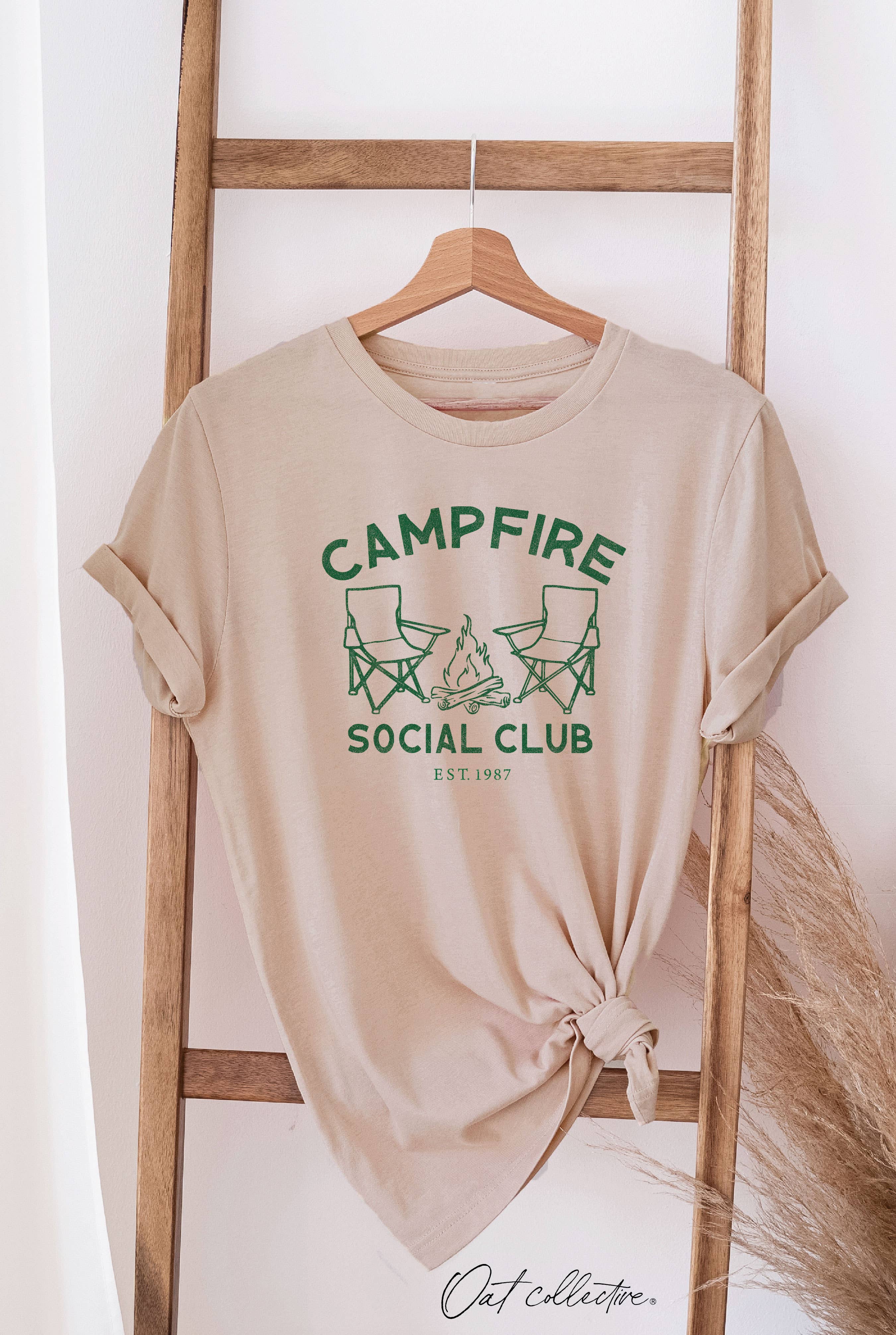 Campfire Social Club Graphic T-Shirt Hoodie, Sweatshirt | PodTeesHub.com