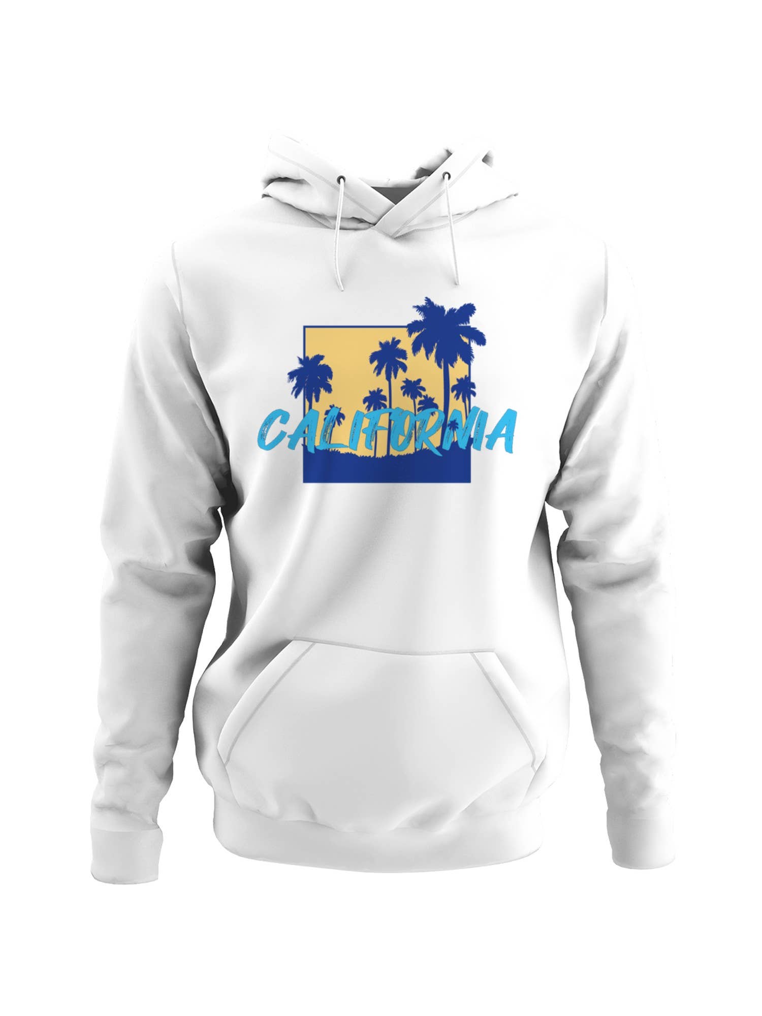 California Palm Men's Hoodie T-Shirts, Sweatshirt | PodTeesHub.com