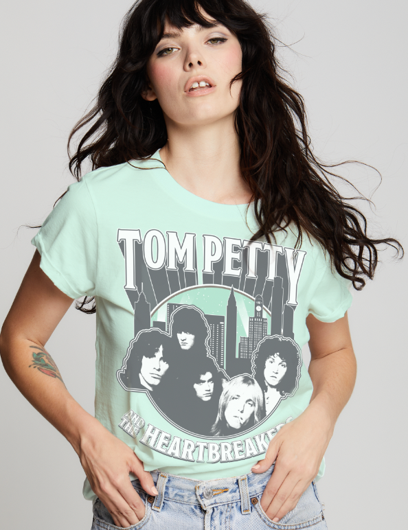 302594 - 130 Tom Petty Live 1977 Ss Tee Hoodie, Sweatshirt | PodTeesHub.com