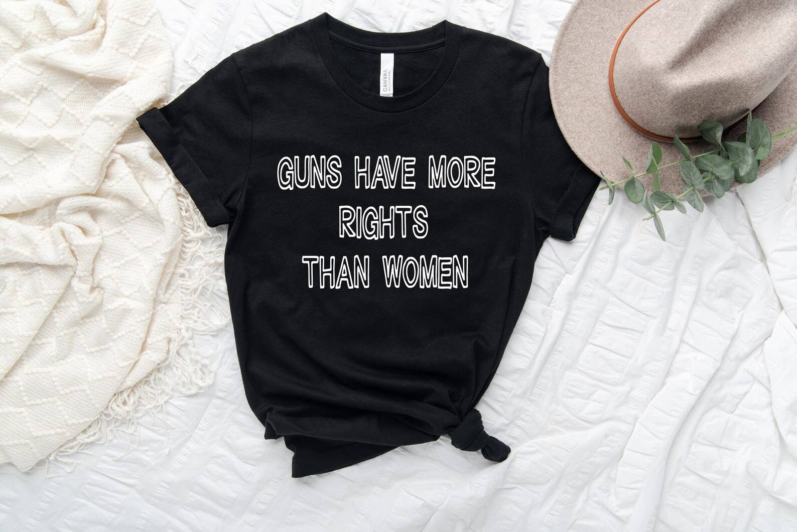 Guns Have More Rights Than Women T-Shirt Hoodie, Sweatshirt | PodTeesHub.com