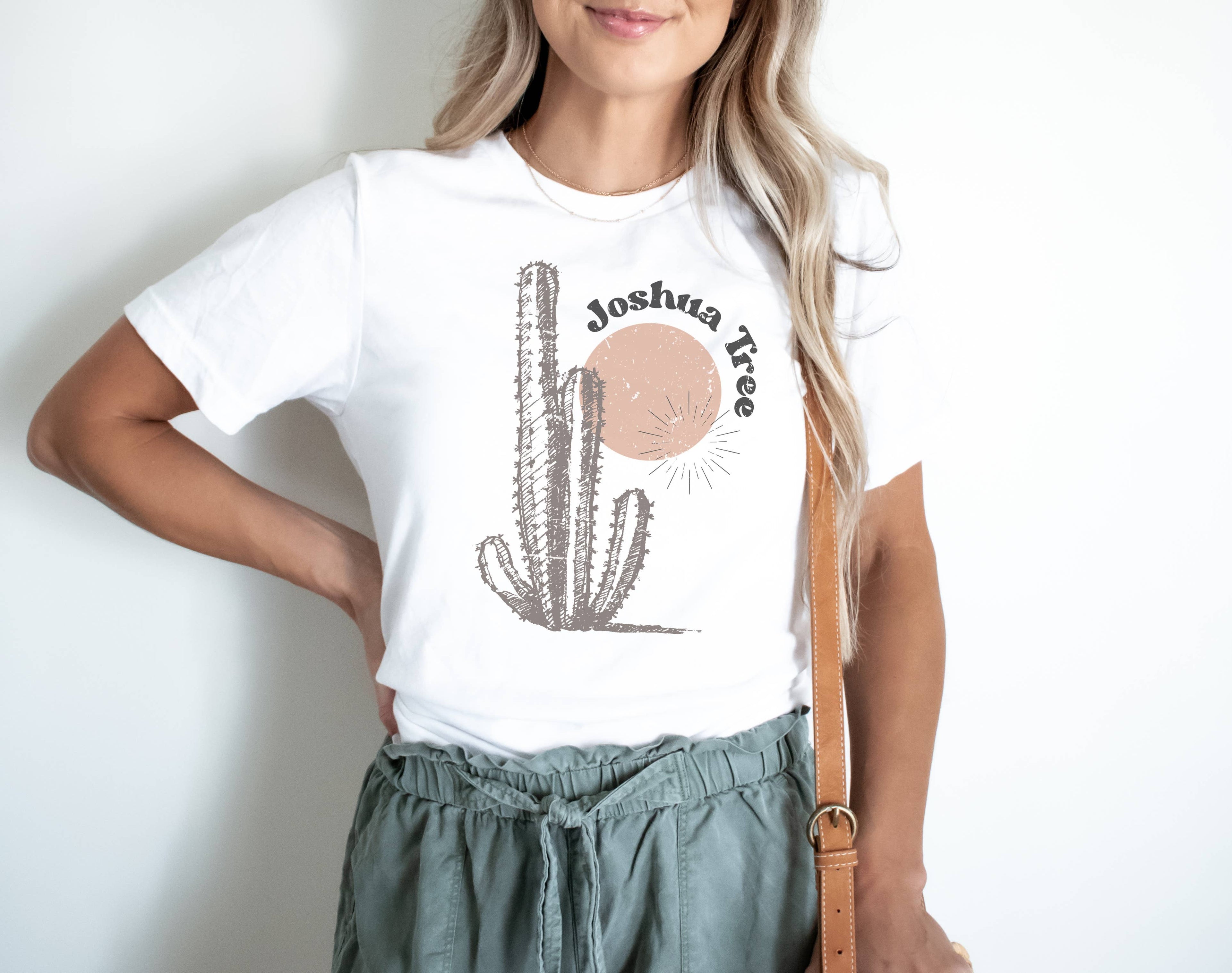 Joshua Tree Graphic Tee | Women's Tees | Palm Springs Retro Hoodie, Sweatshirt | PodTeesHub.com