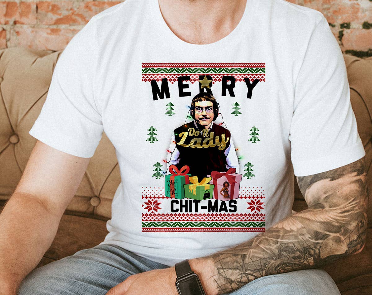 Merry Chit-Mas Funny Meme Chit Ugly Christmas T-Shirt Hoodie, Sweatshirt | PodTeesHub.com